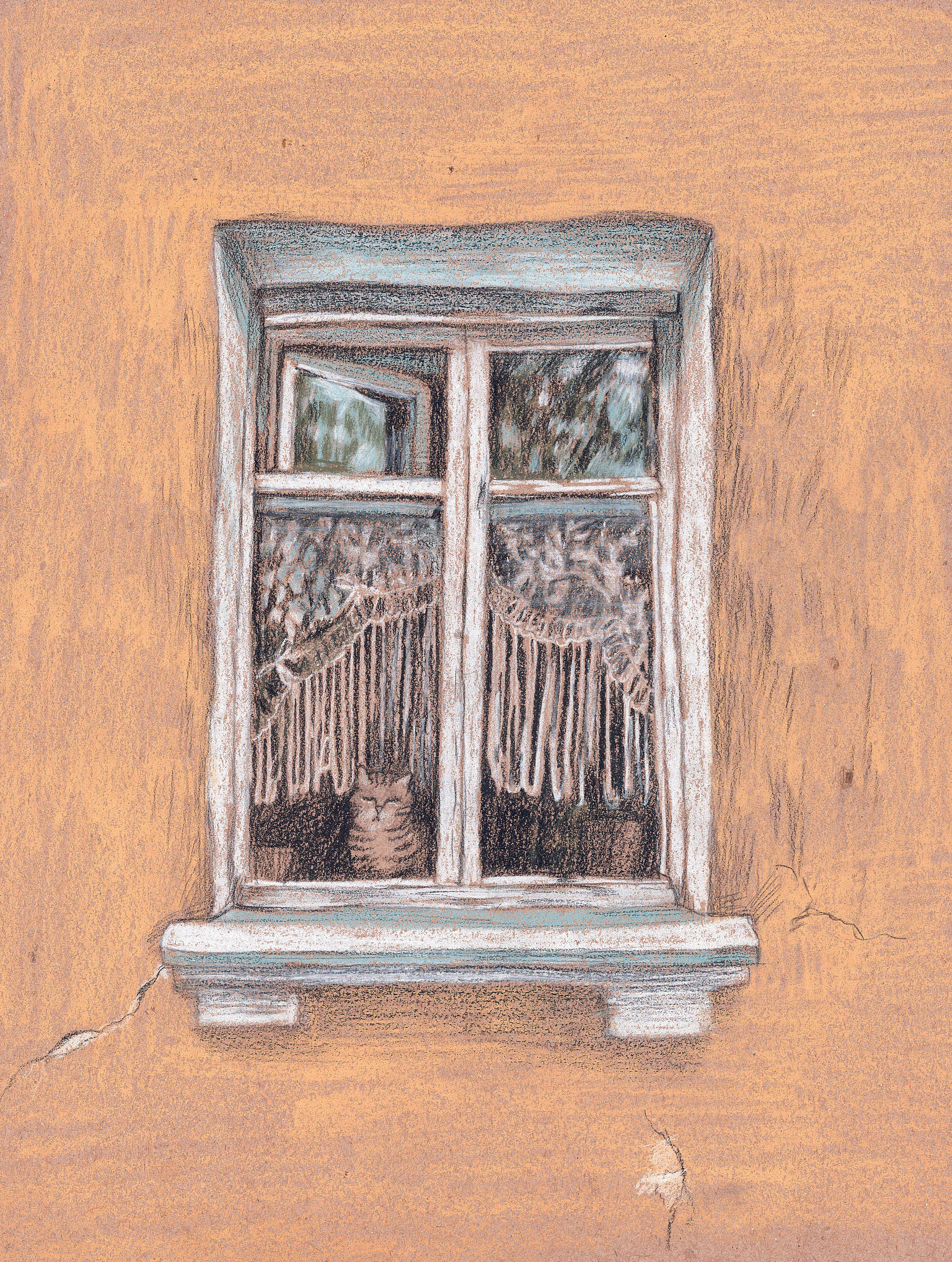 Домики. Художник Карина Милосердова