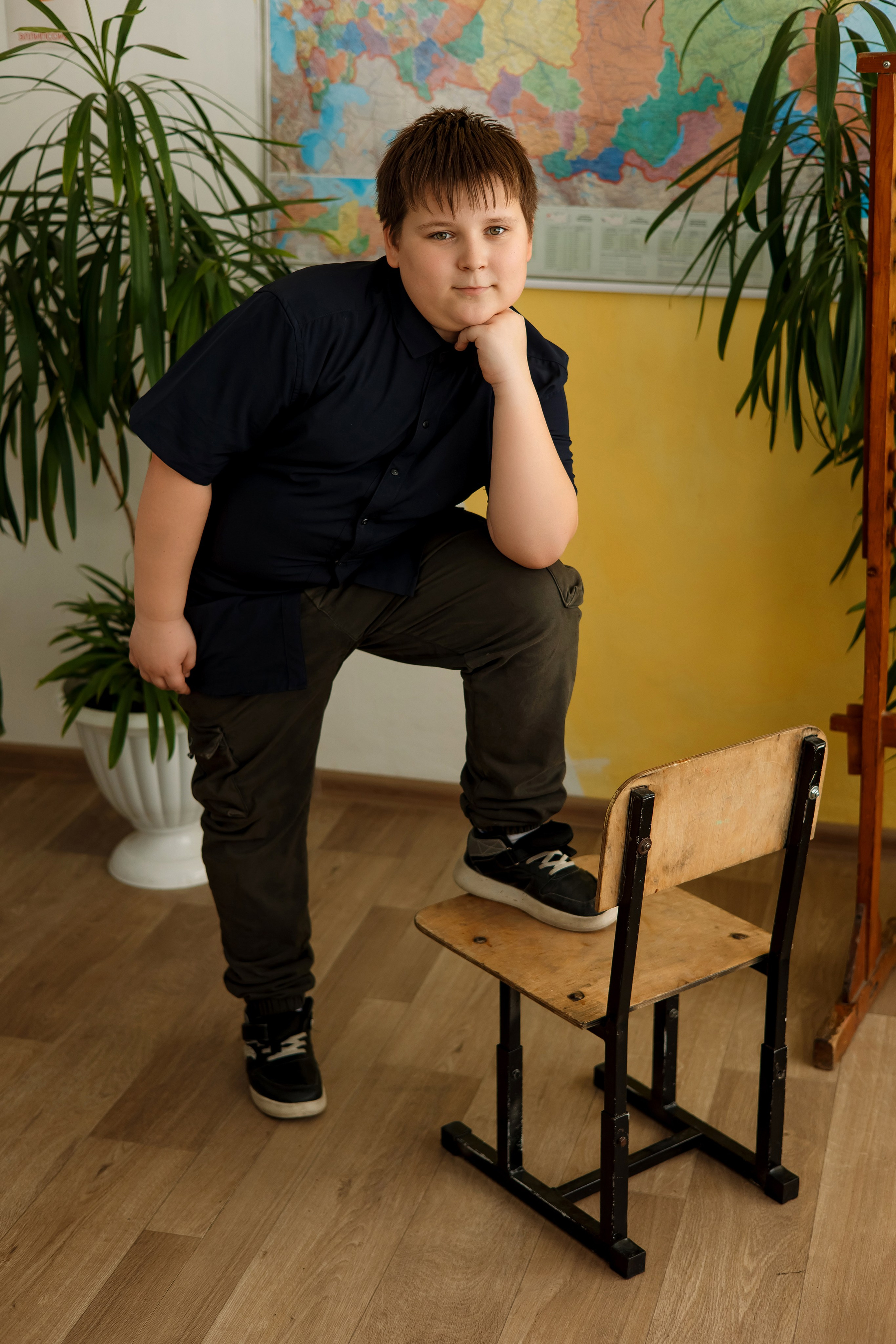 4 класс с. Барабаш. Фотограф Любовь Корниенко, Примоский край