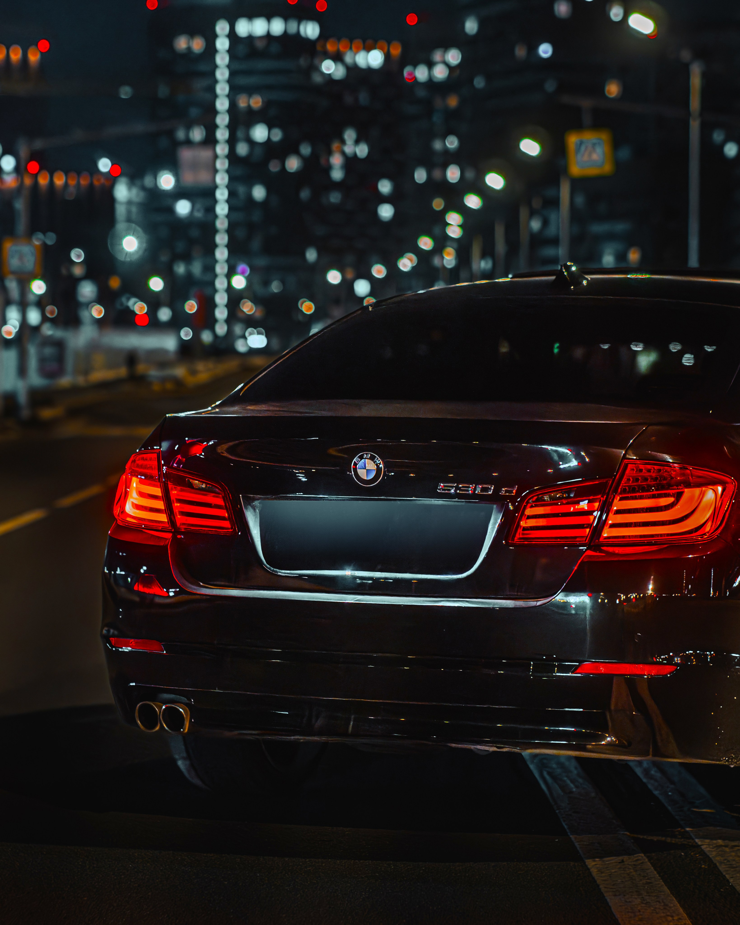 BMW F10 530D. Автомобильный фотограф в Москве