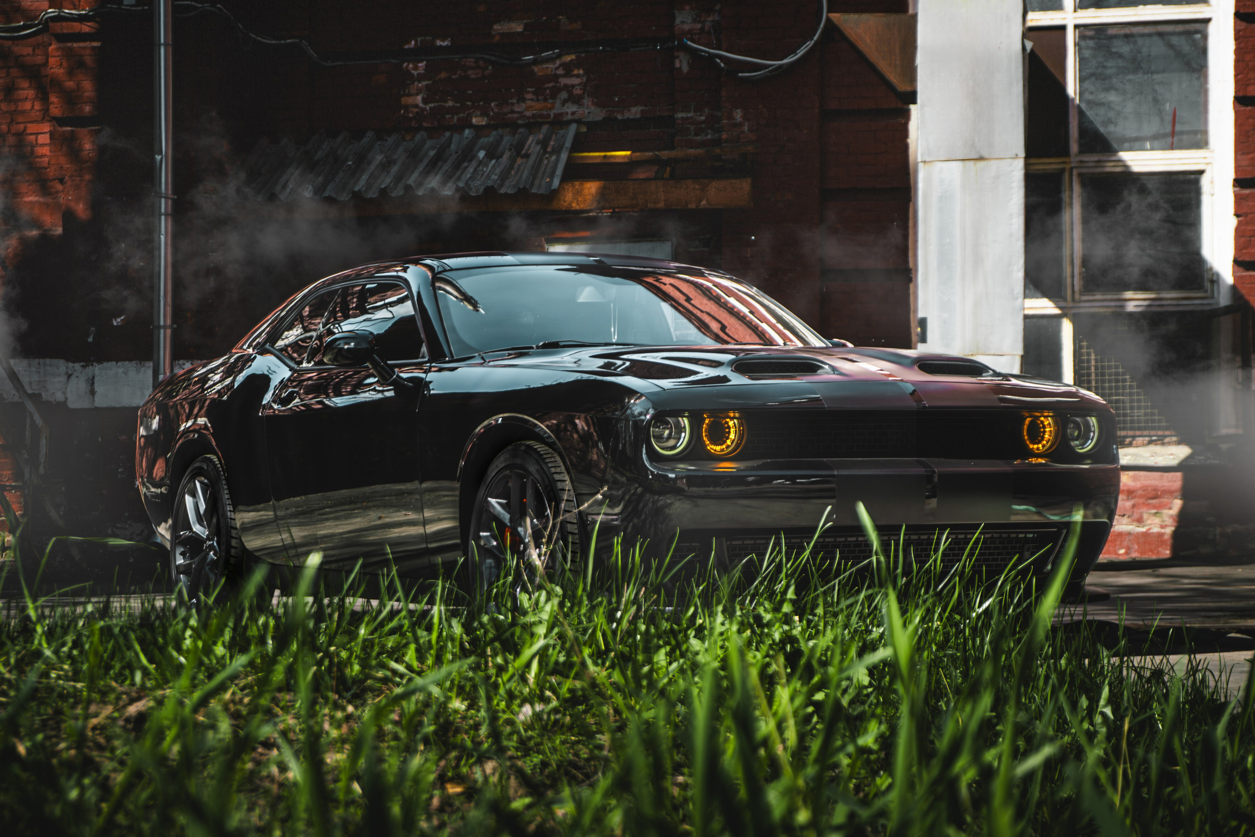 CHALLANGER & CORVETTE. Автомобильный фотограф в Москве