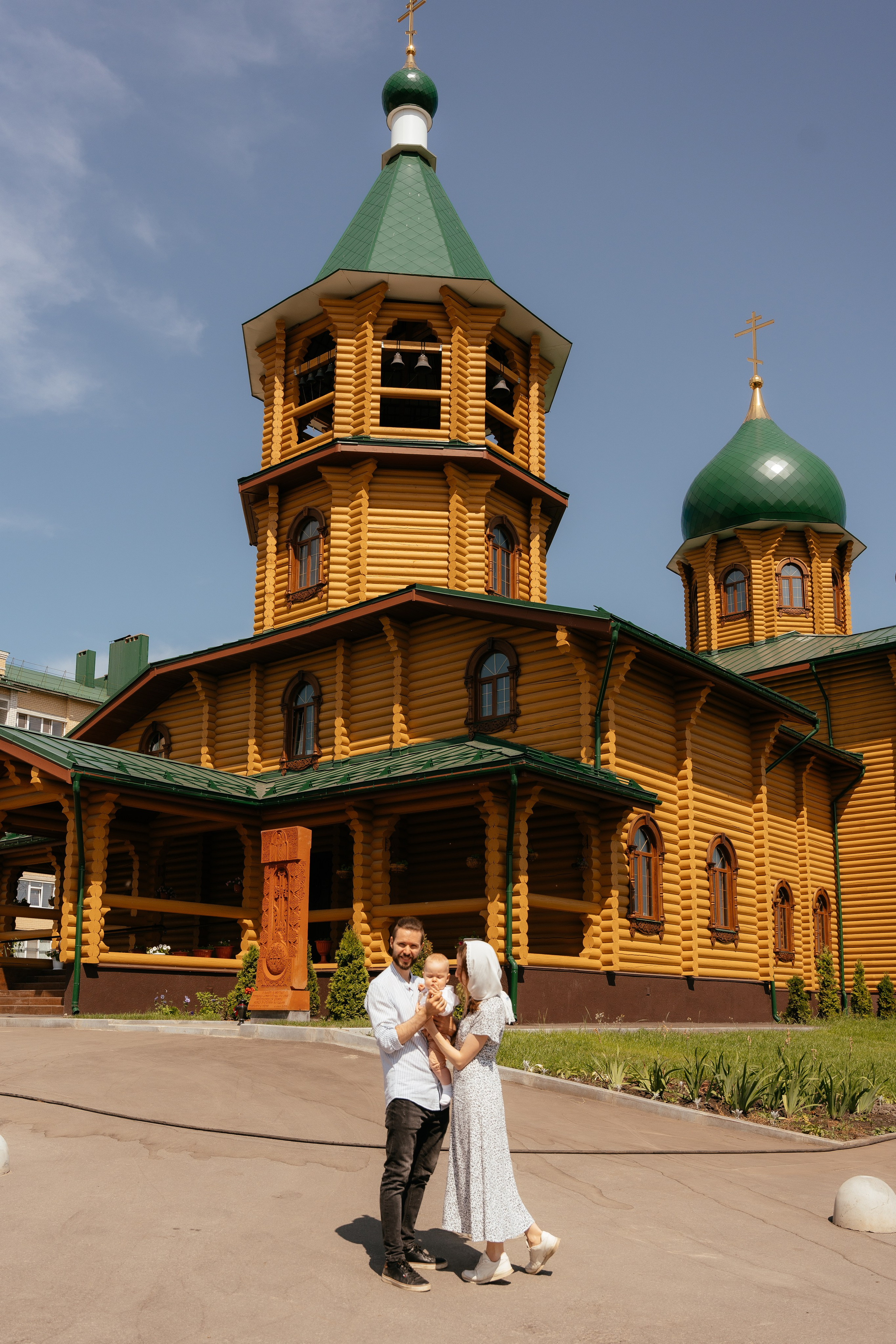 Семья Ксении. Крещение от 17.06.2023. Свадебный и семейный фотограф Кристина Лисина в Арзамасе