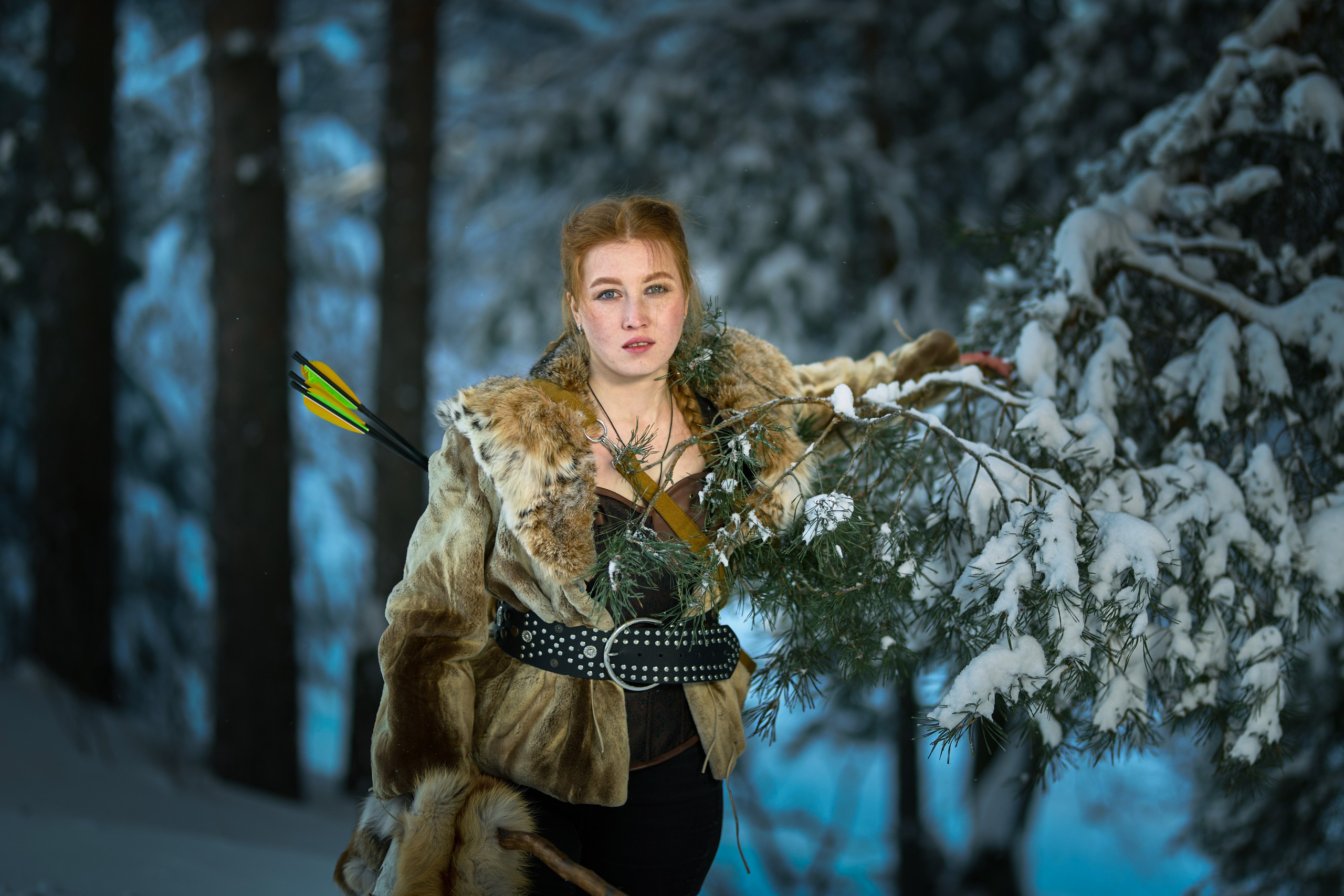 Фотосессия охотница. Владимир Суздалов (ProMaXe) — Портретный фотограф, тематические фотосессии в Чебоксарах