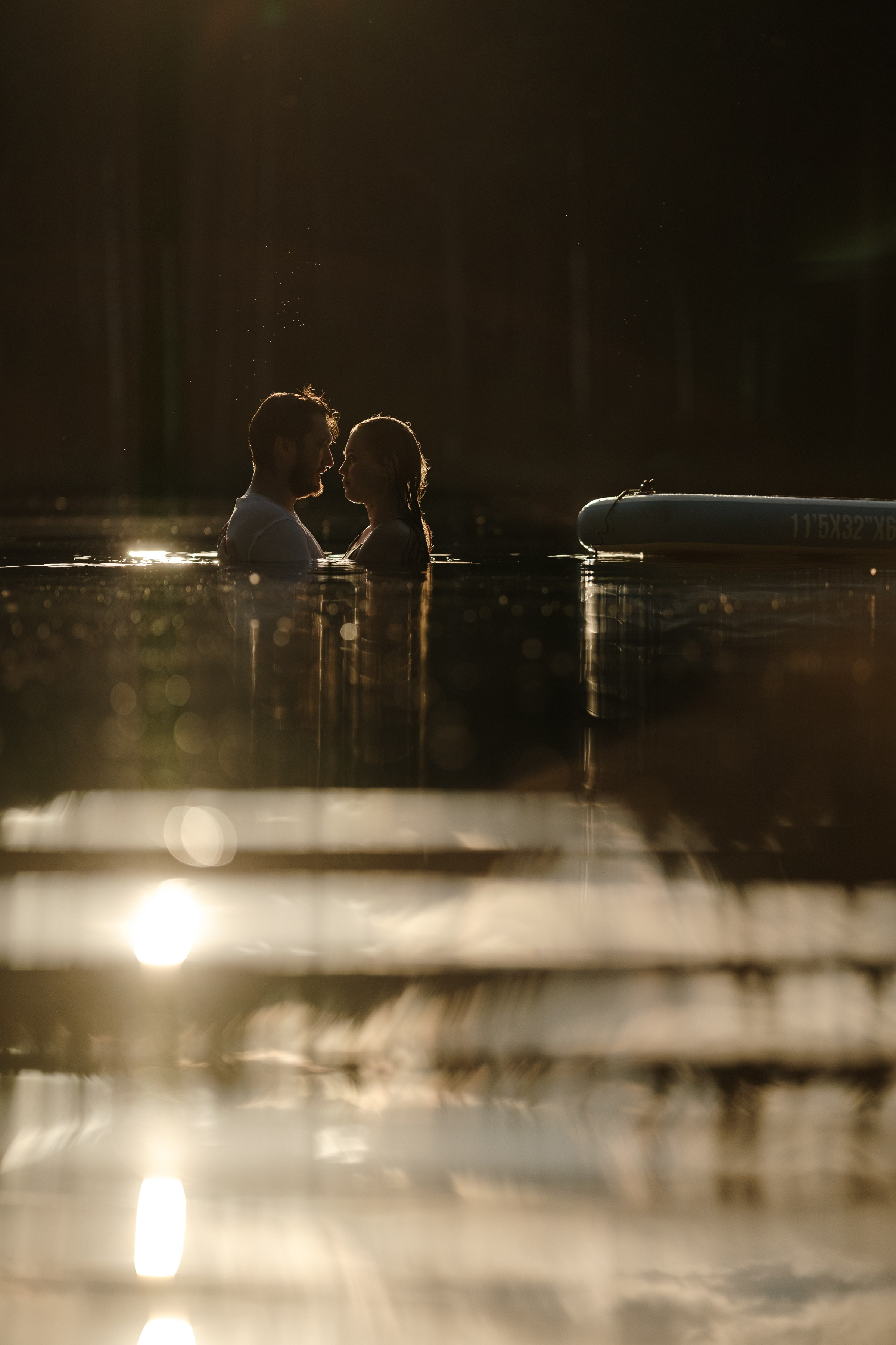 Петя и Лина, на сапах. Интерьерный фотограф и видеограф в Санкт-Петербурге Вадим Балбашевский