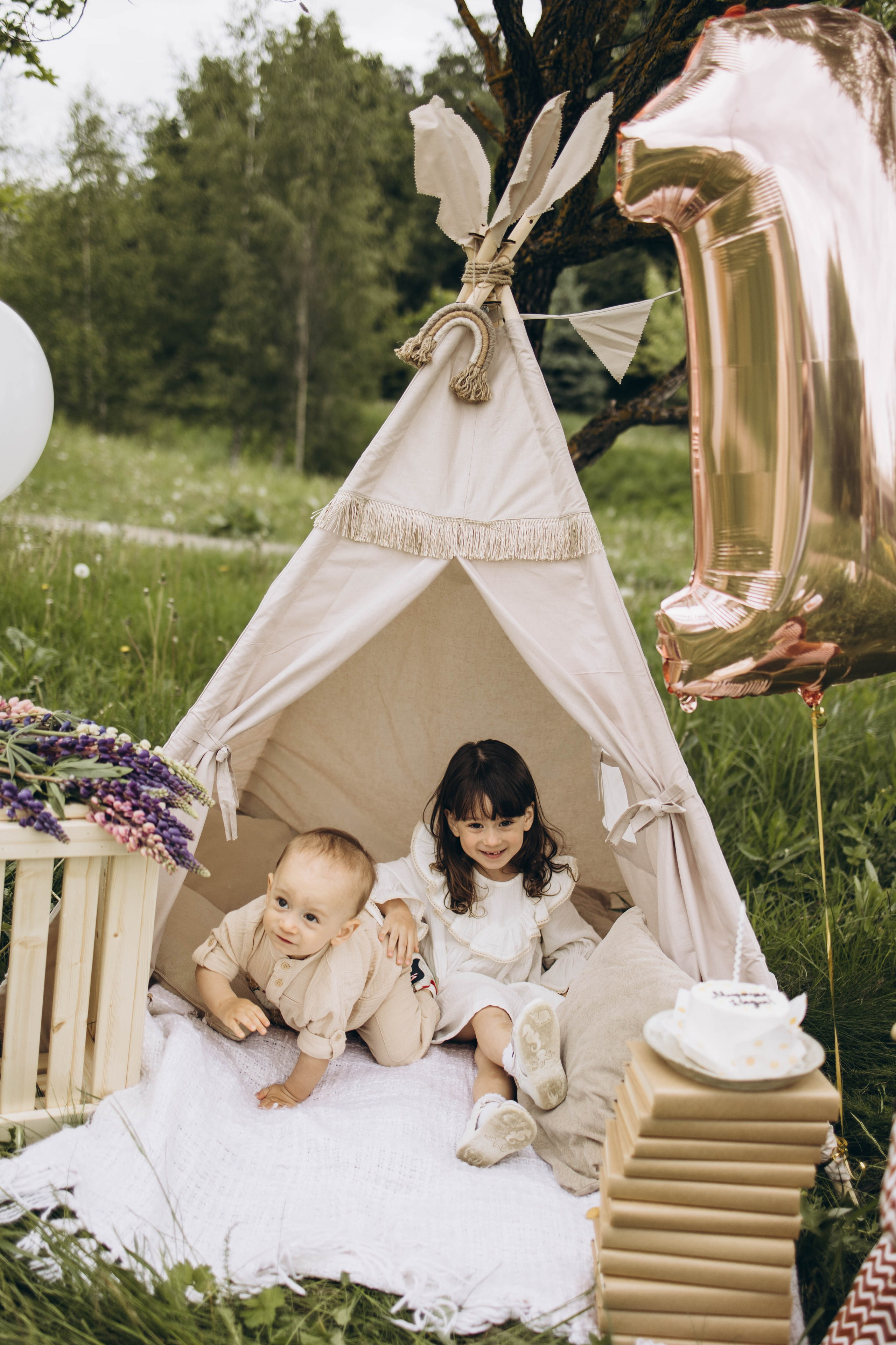 Маша, Женя, Ариана и Мирон. Семейный фотограф в Москве Виктория Ястребинская