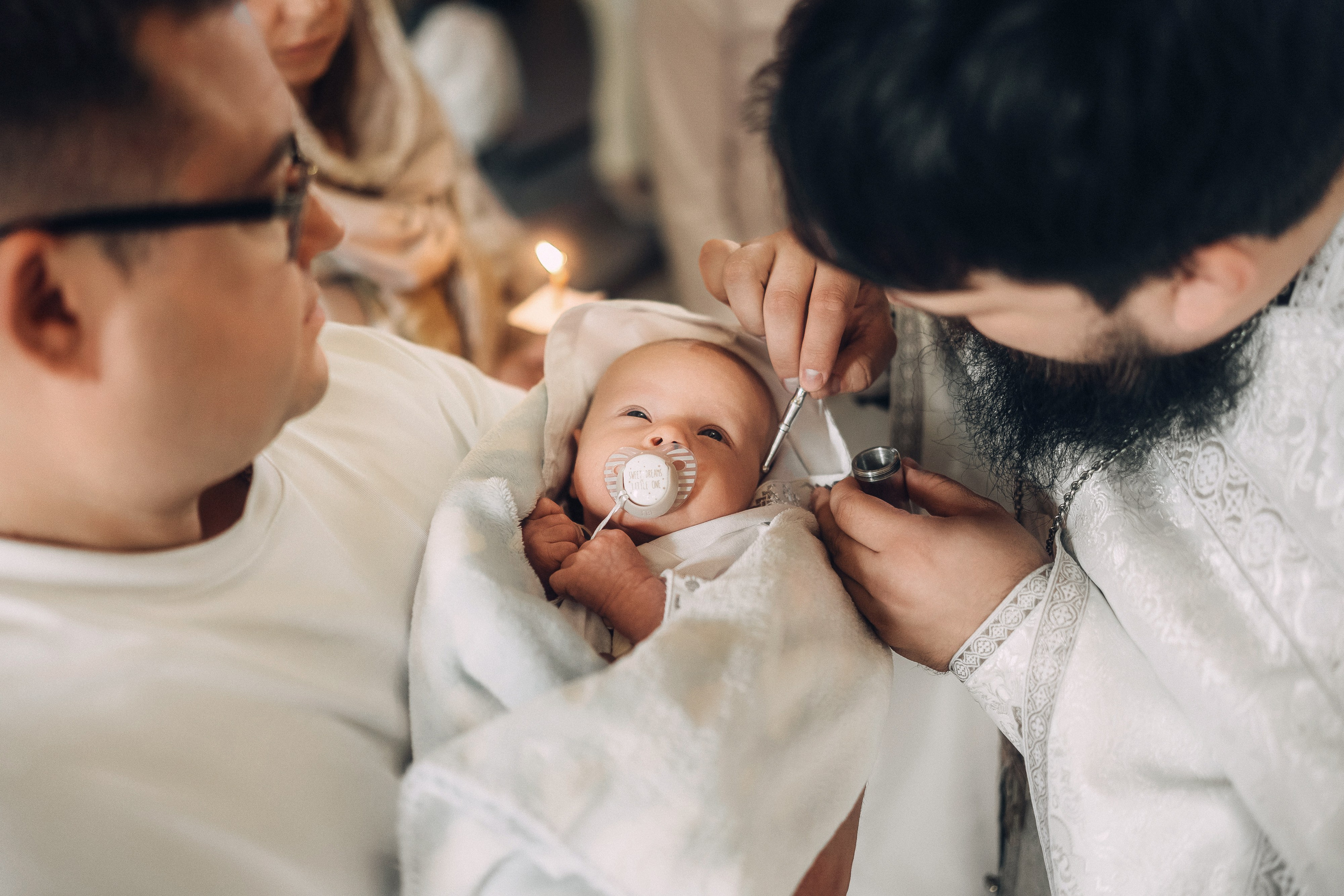 Фотосъемка таинства крещения в Воронеже. Свадебный и репортажный фотограф в Воронеже Роман Янко