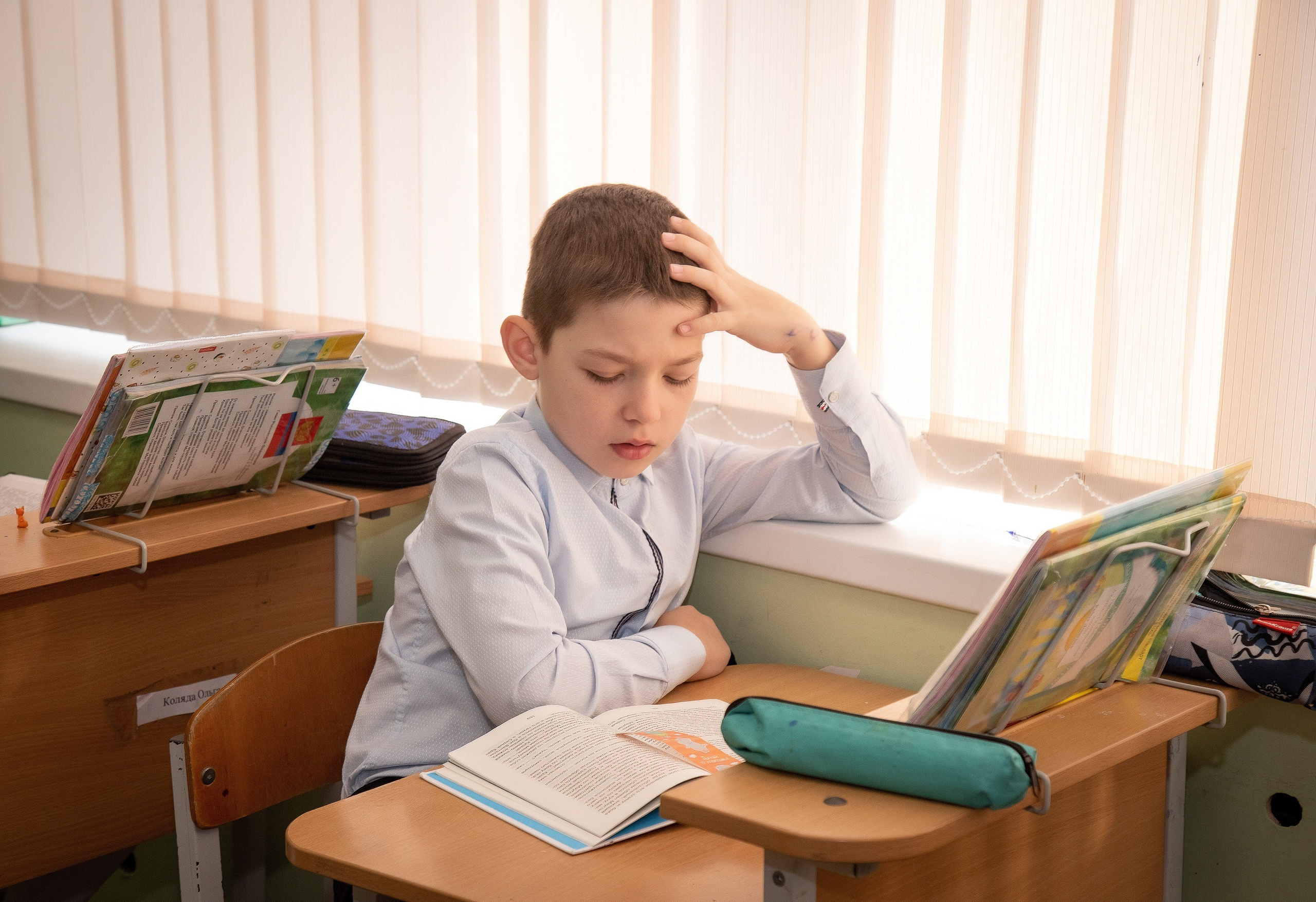 Учебные будни первоклассников. Фотограф во Владивостоке Анастасия Стробыкина