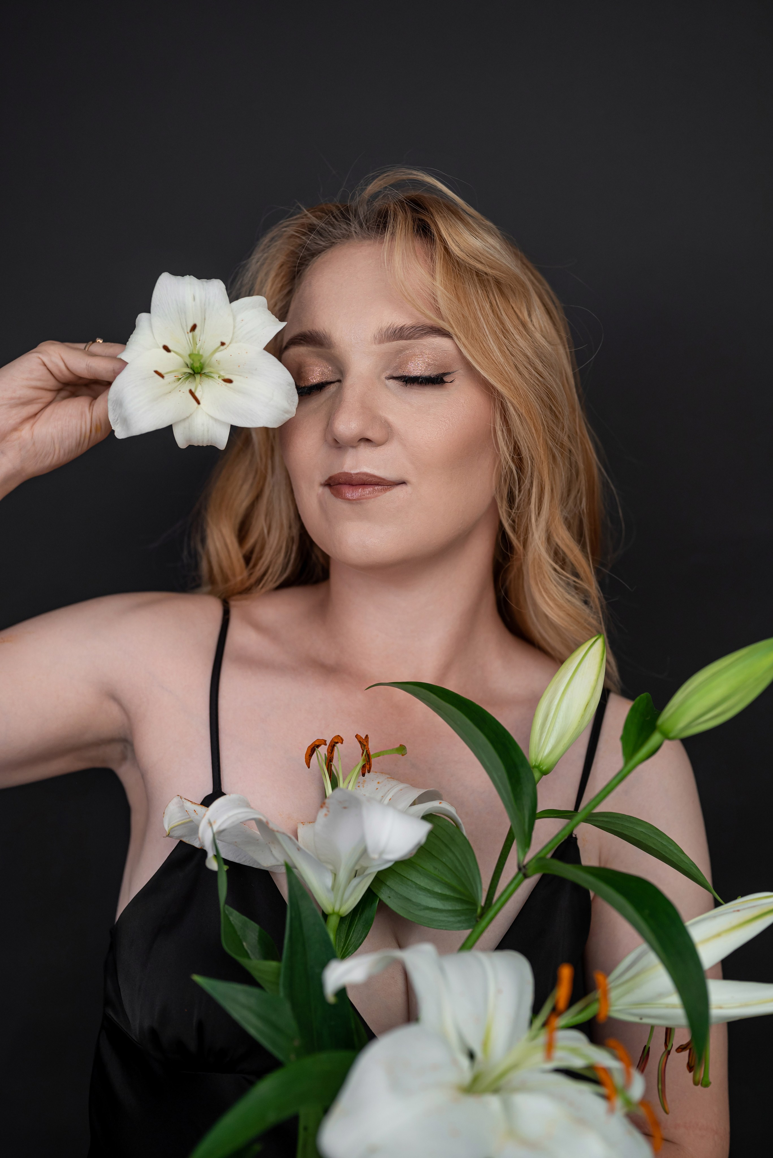 Фотопроект *Белые лилии*. Фотограф в городе Салават