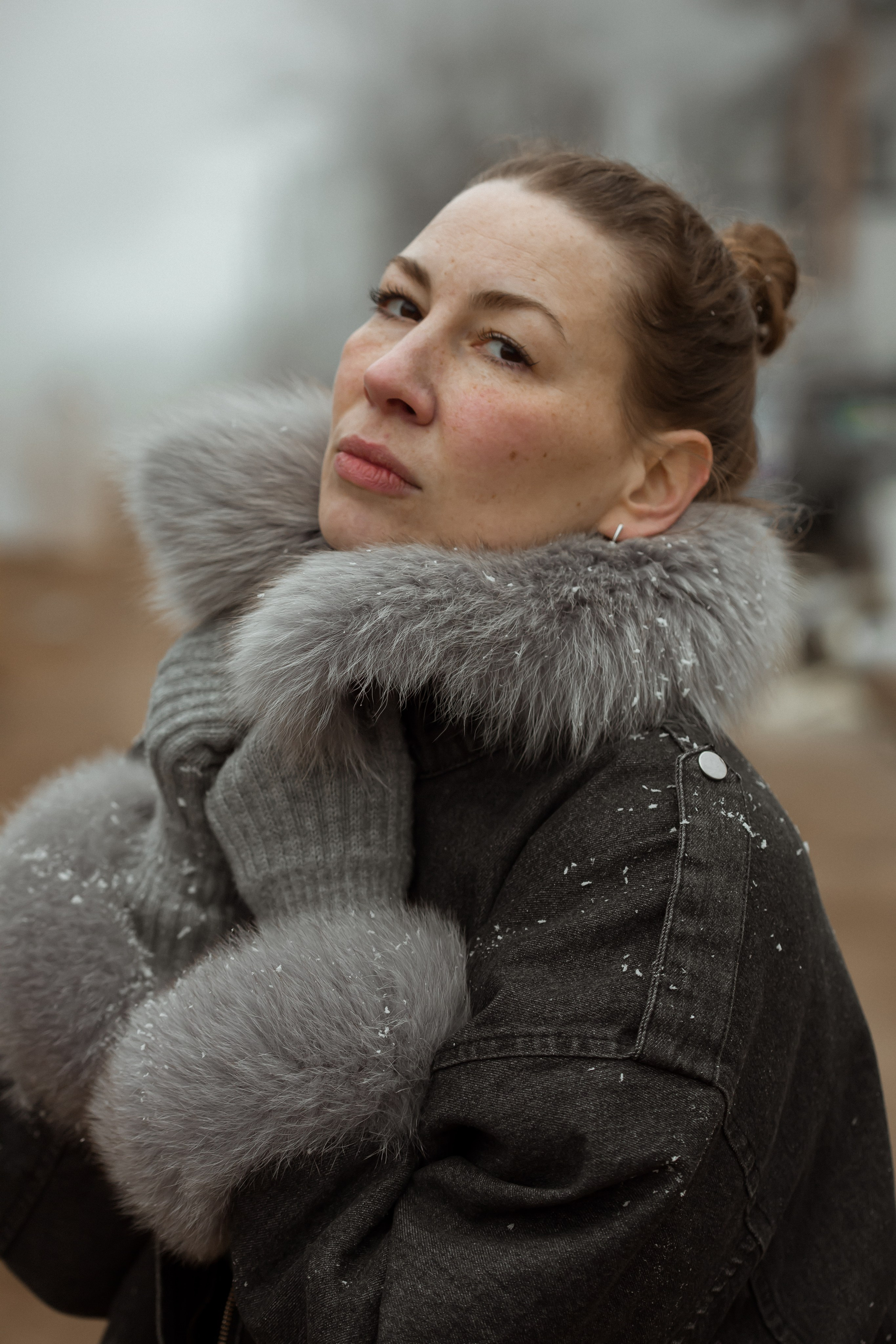 Зимняя уличная фотосессия в Костроме — фотограф Екатерина Селиверстова. Портретный и репортажный фотограф Екатерина Селиверстова, Кострома