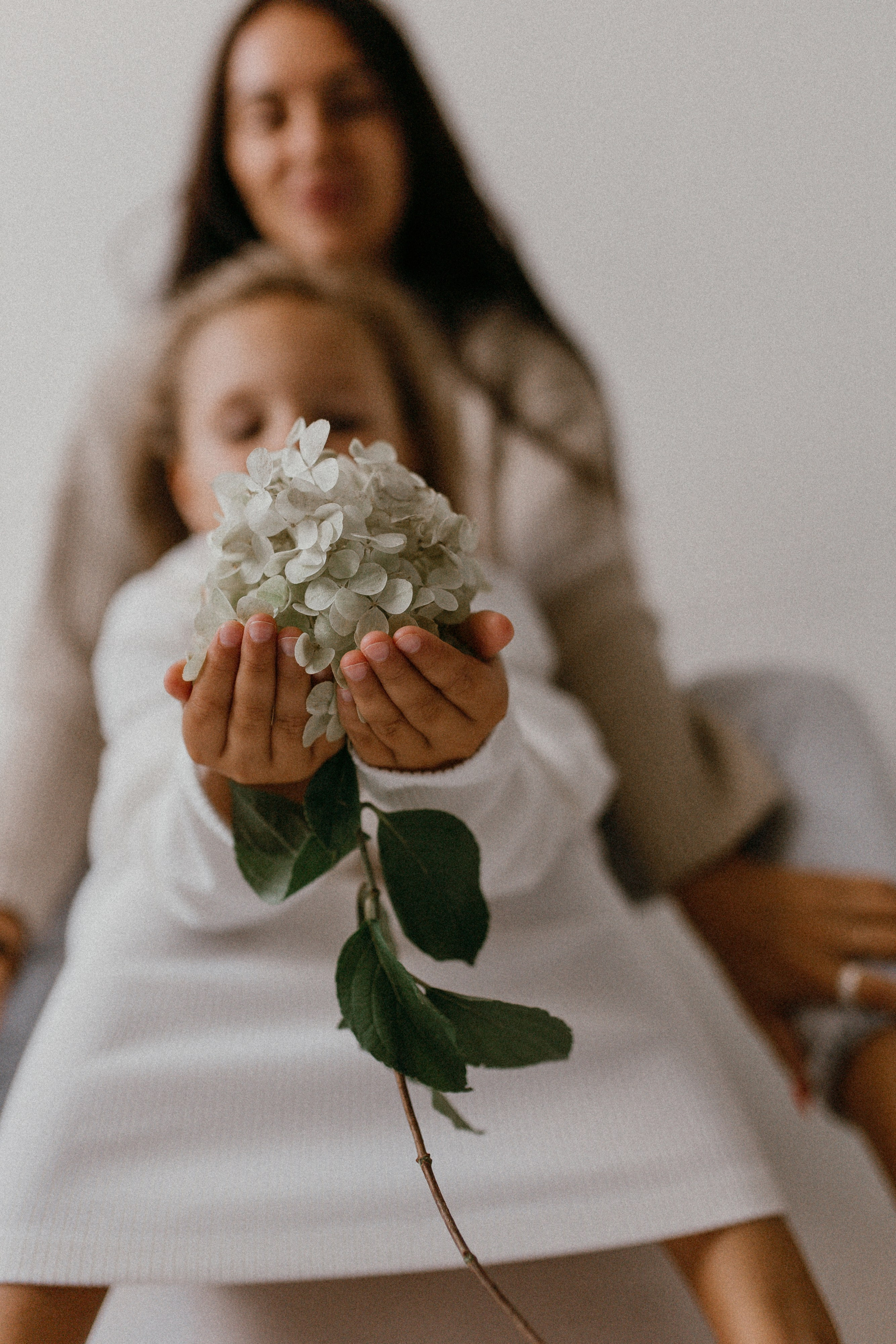 Есения и мама. Семейный фотограф Губкин/Старый Оскол