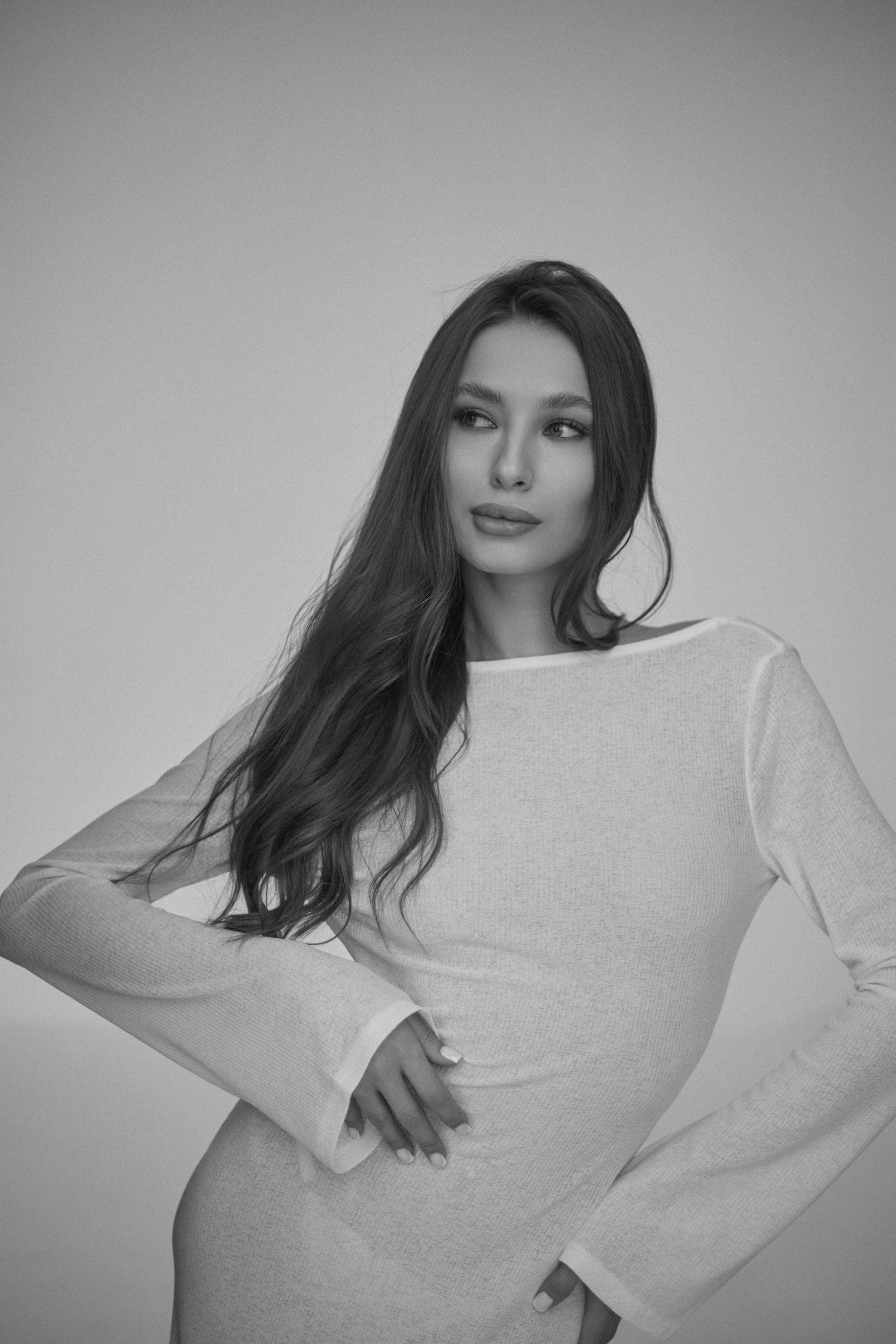 фотосессия для девушки в студии