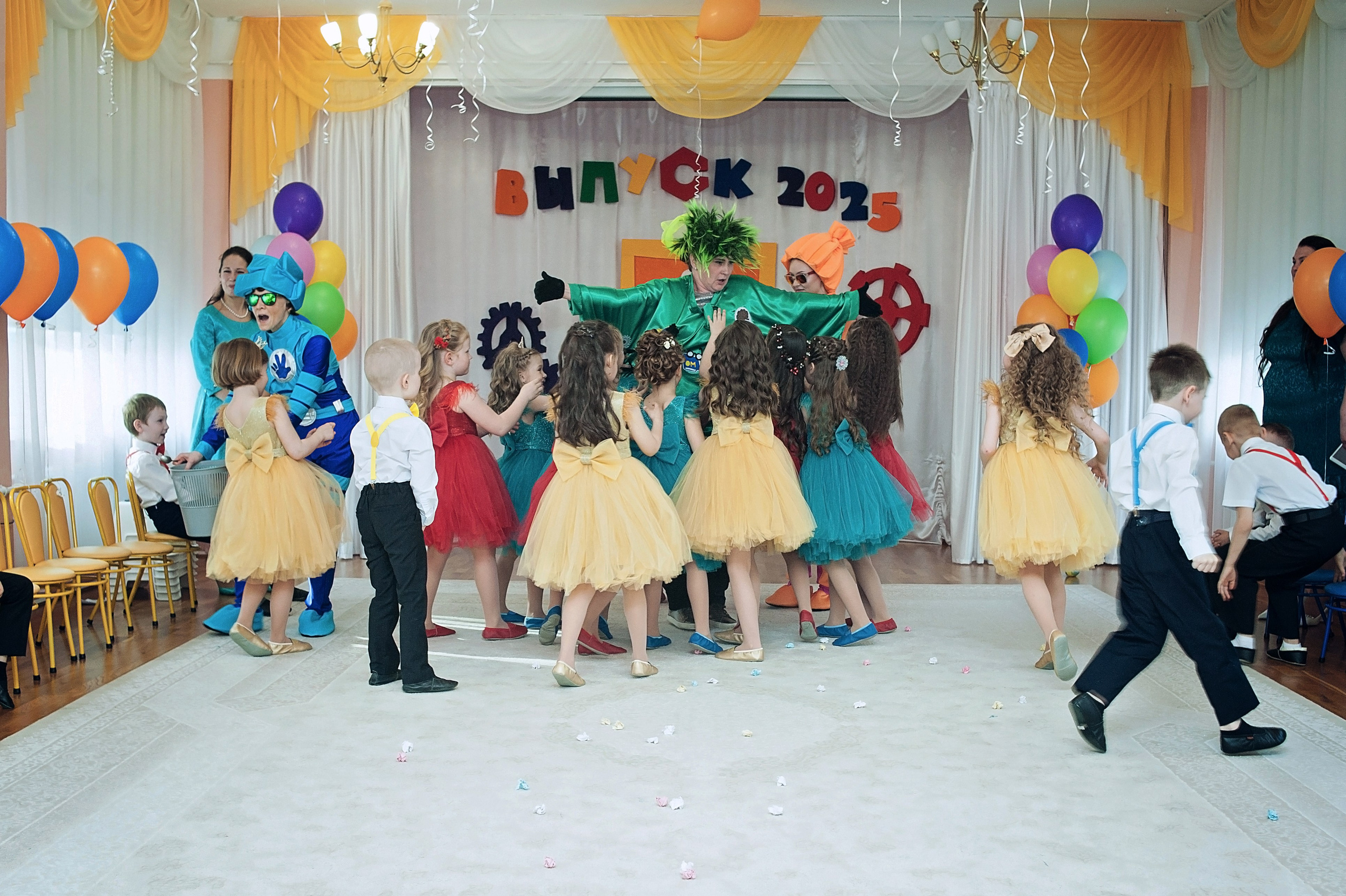 Выпускные в детском саду. Фотограф Санкт-Петербург