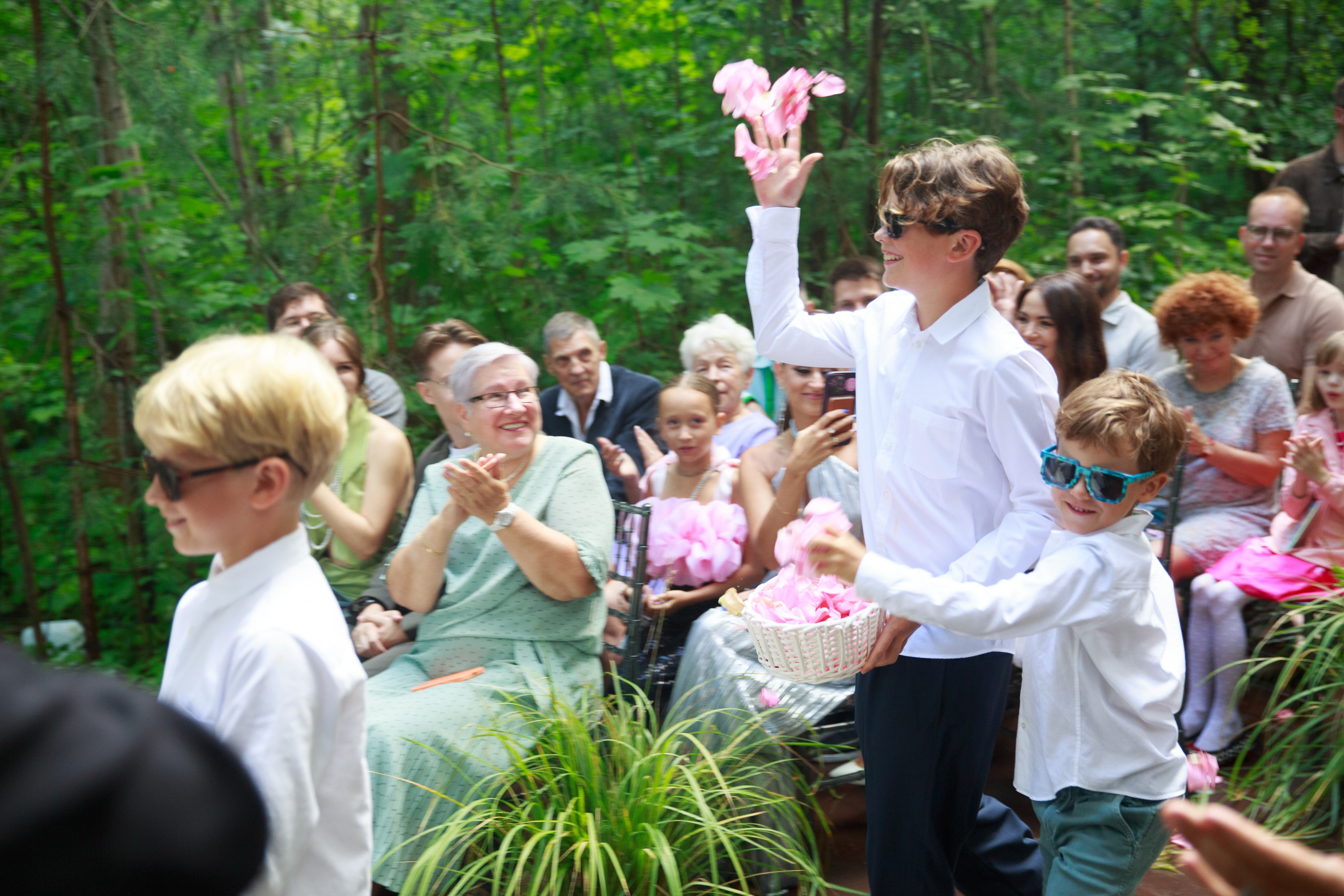Элегантная летняя свадьба Галины и Дмитрия. Фотограф в Москве Владимир Осиченко — портреты, мероприятия, репортажи
