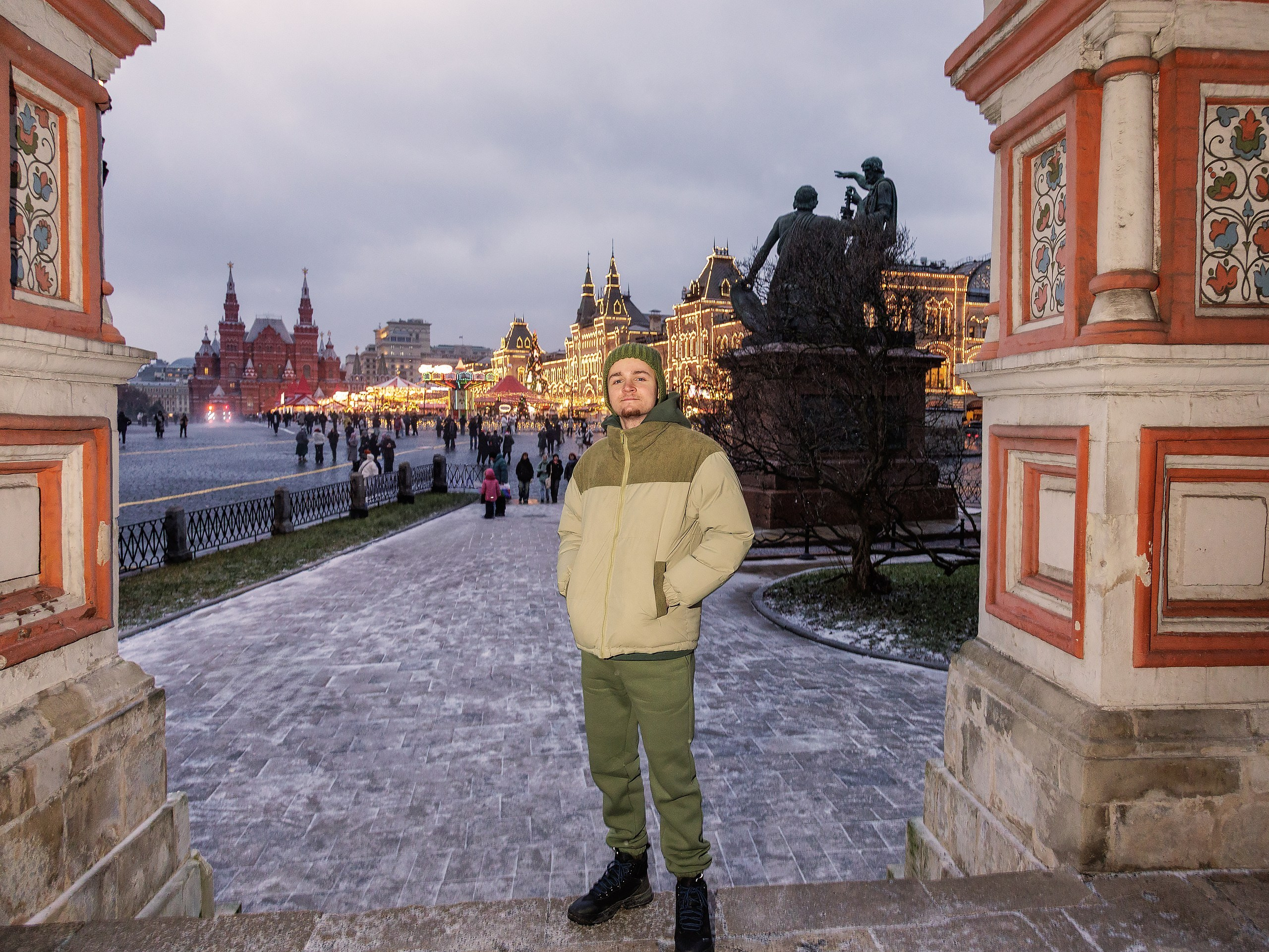 Новогодняя прогулка. Фотограф Алексей Зозин в Москве