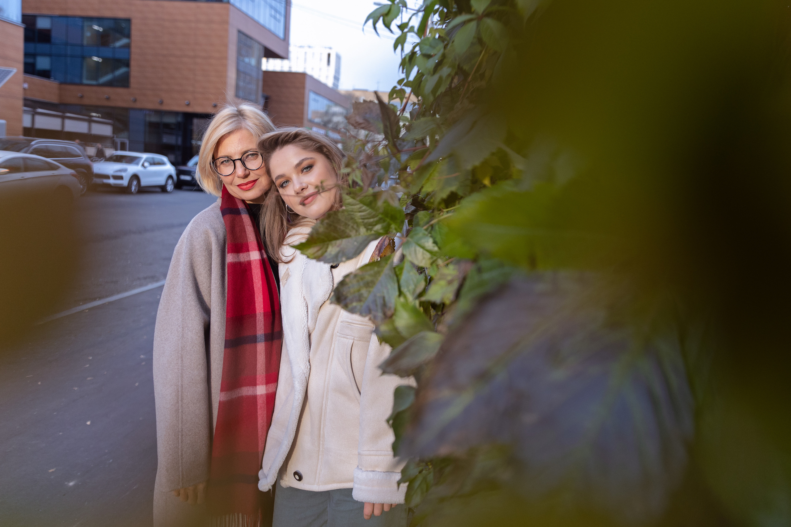 Осенняя прогулка мамы и дочки. Семейный фотограф в Москве Маркина Татьяна