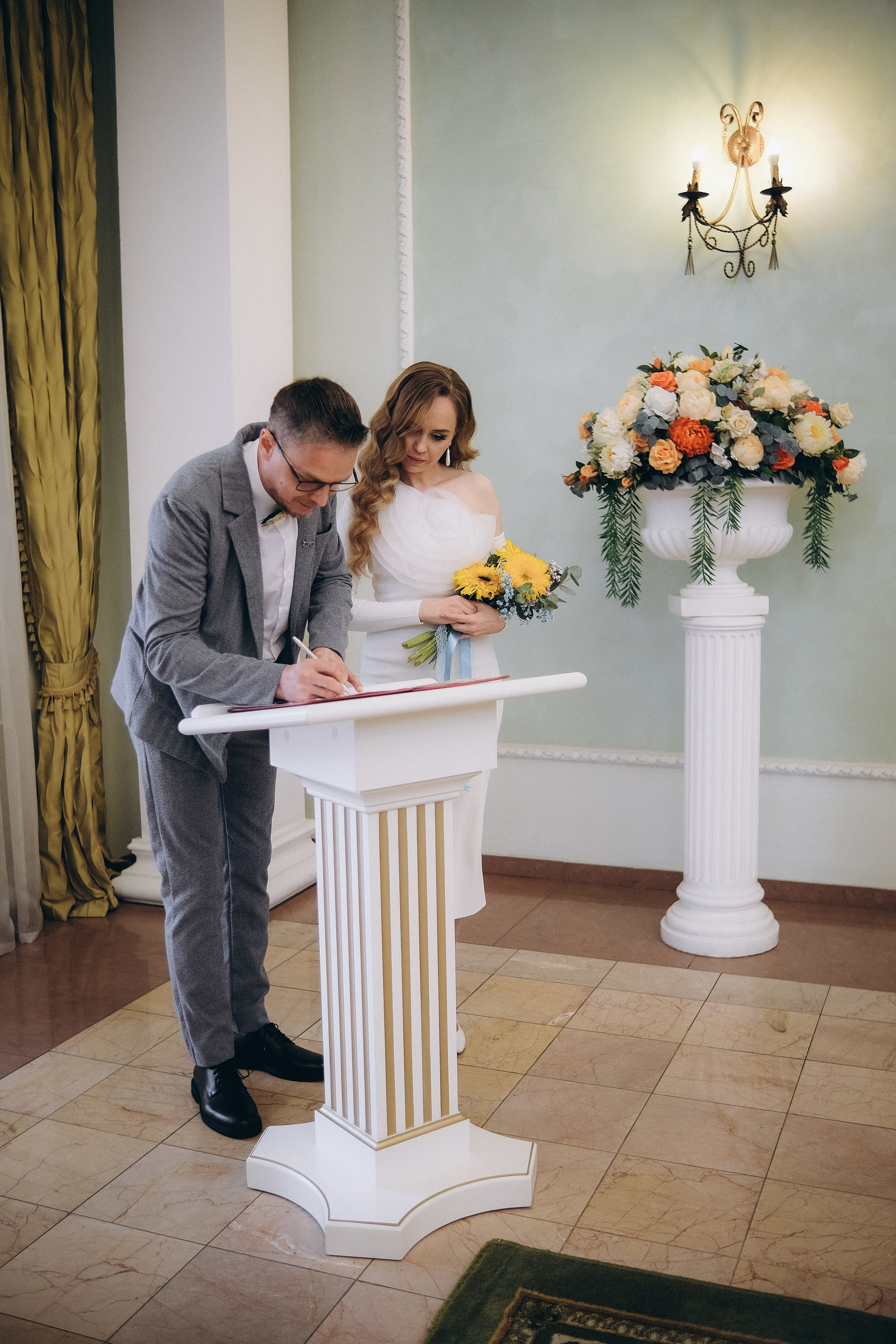 Марина & Слава. Загс Приморского р-на. Phdkvmr.ru