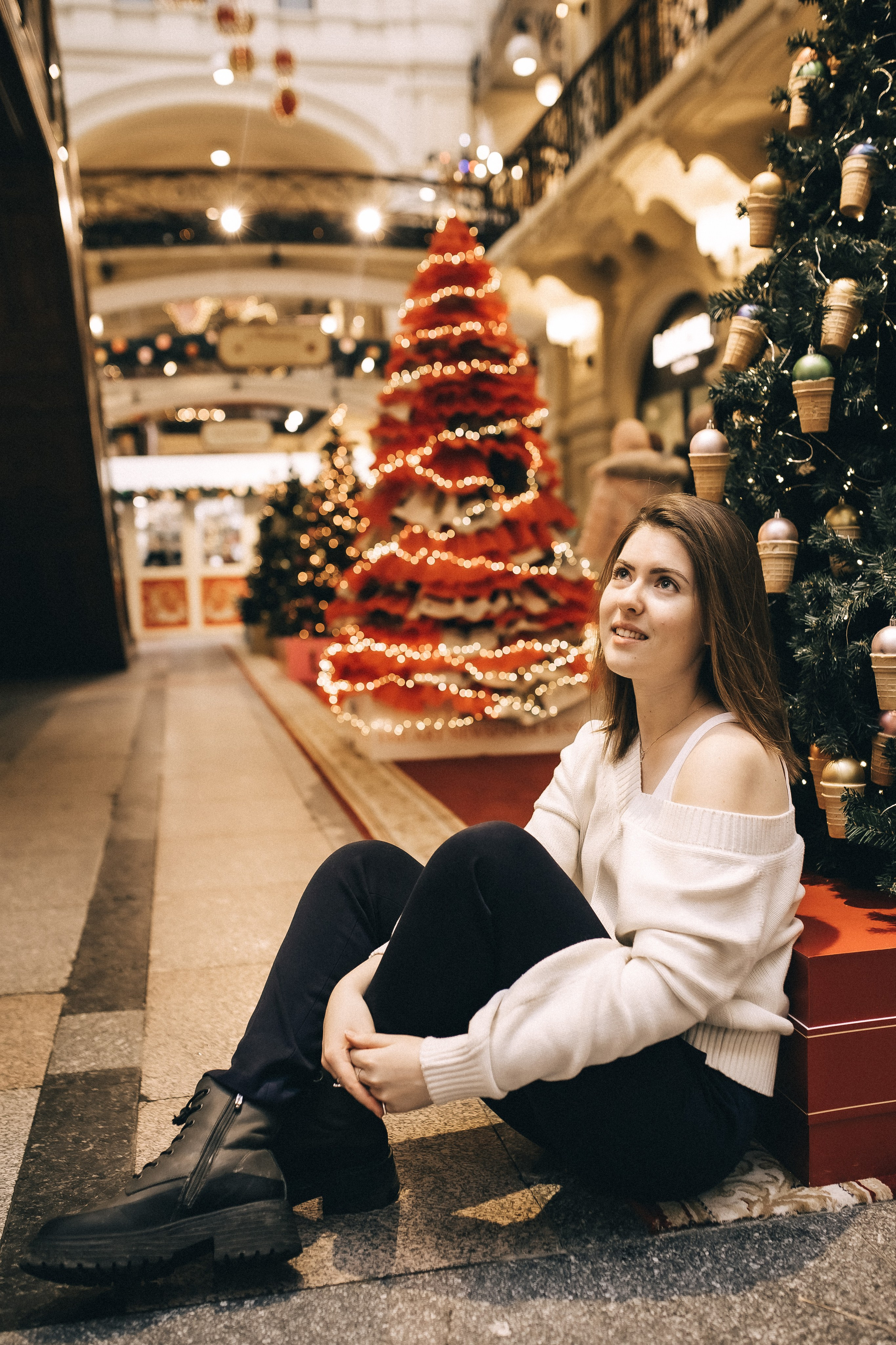 ГУМ и новогодняя ярмарка. Юля и Валя!. Профессиональный фотограф, Москва |Видное Елена Елизарова