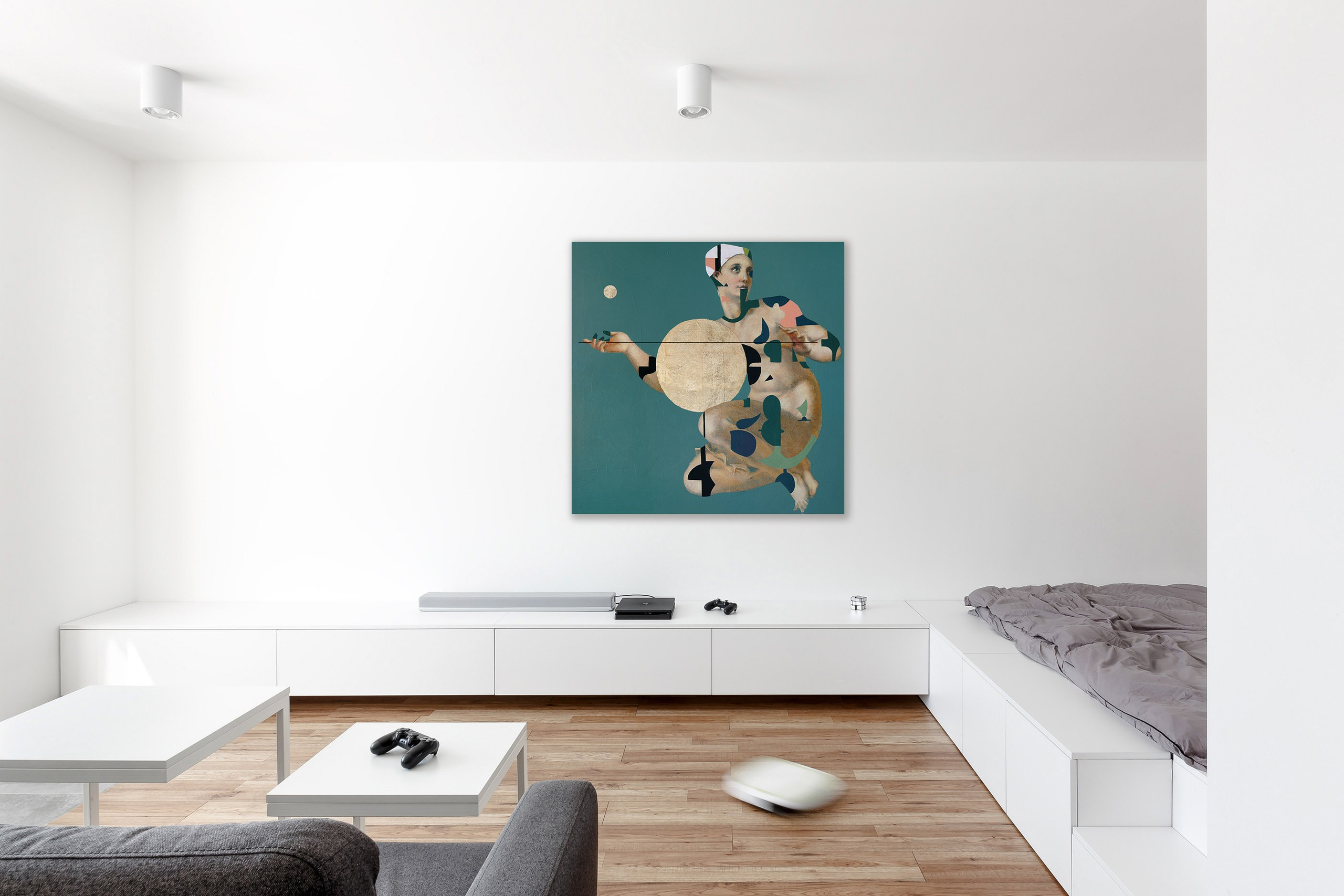 Партенопа. Художник-абстракционист Ольга Рикун. Москва