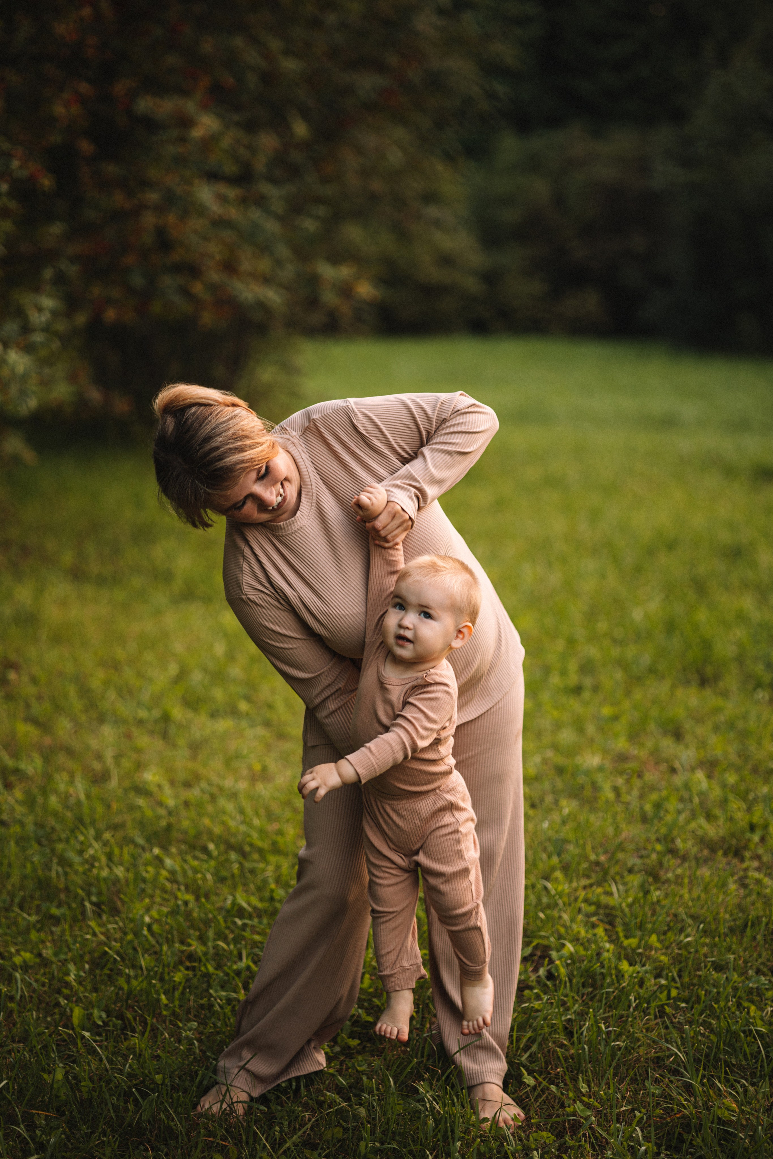 Гордей с мамой на прогулке. Фотограф Нижний Новгород