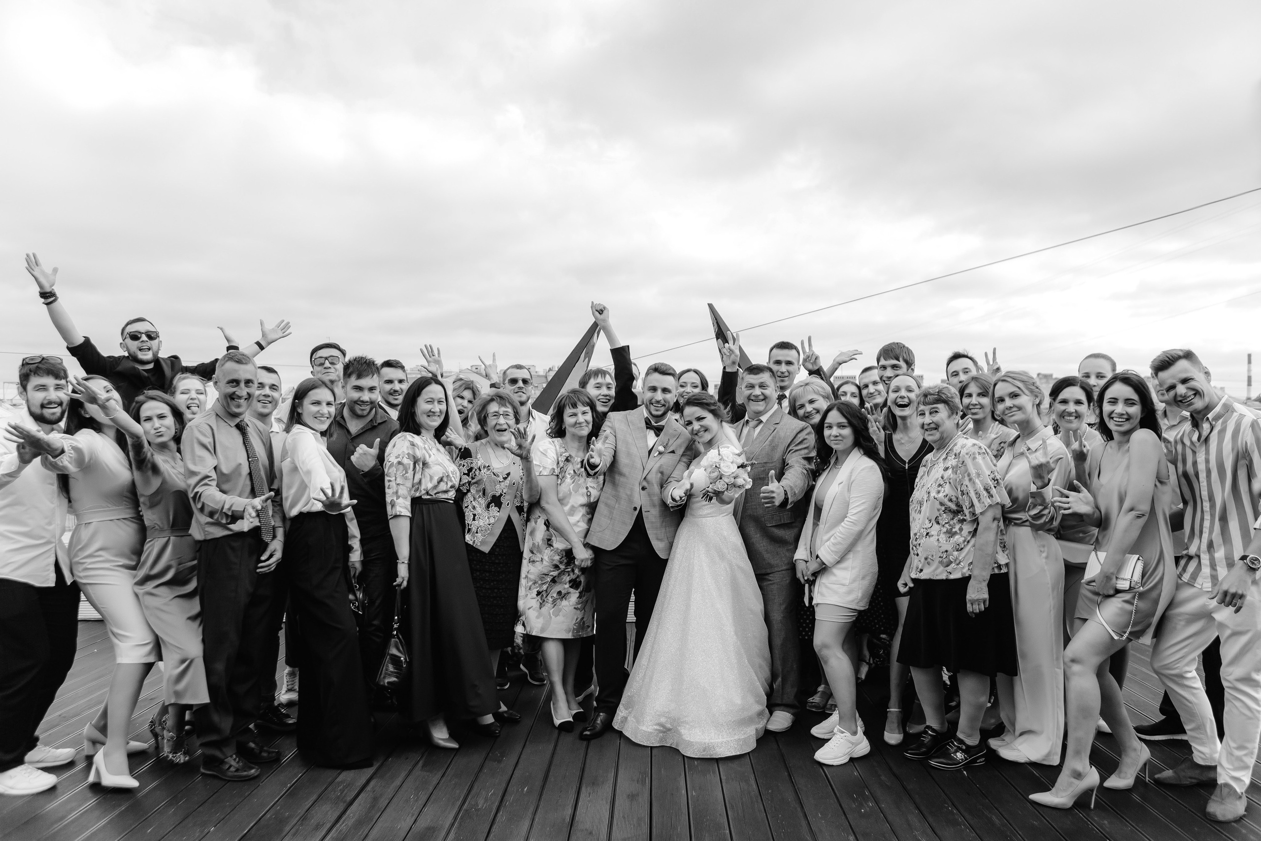 Над крышами Питера. Свадебный и семейный фотограф Арина Кулёва