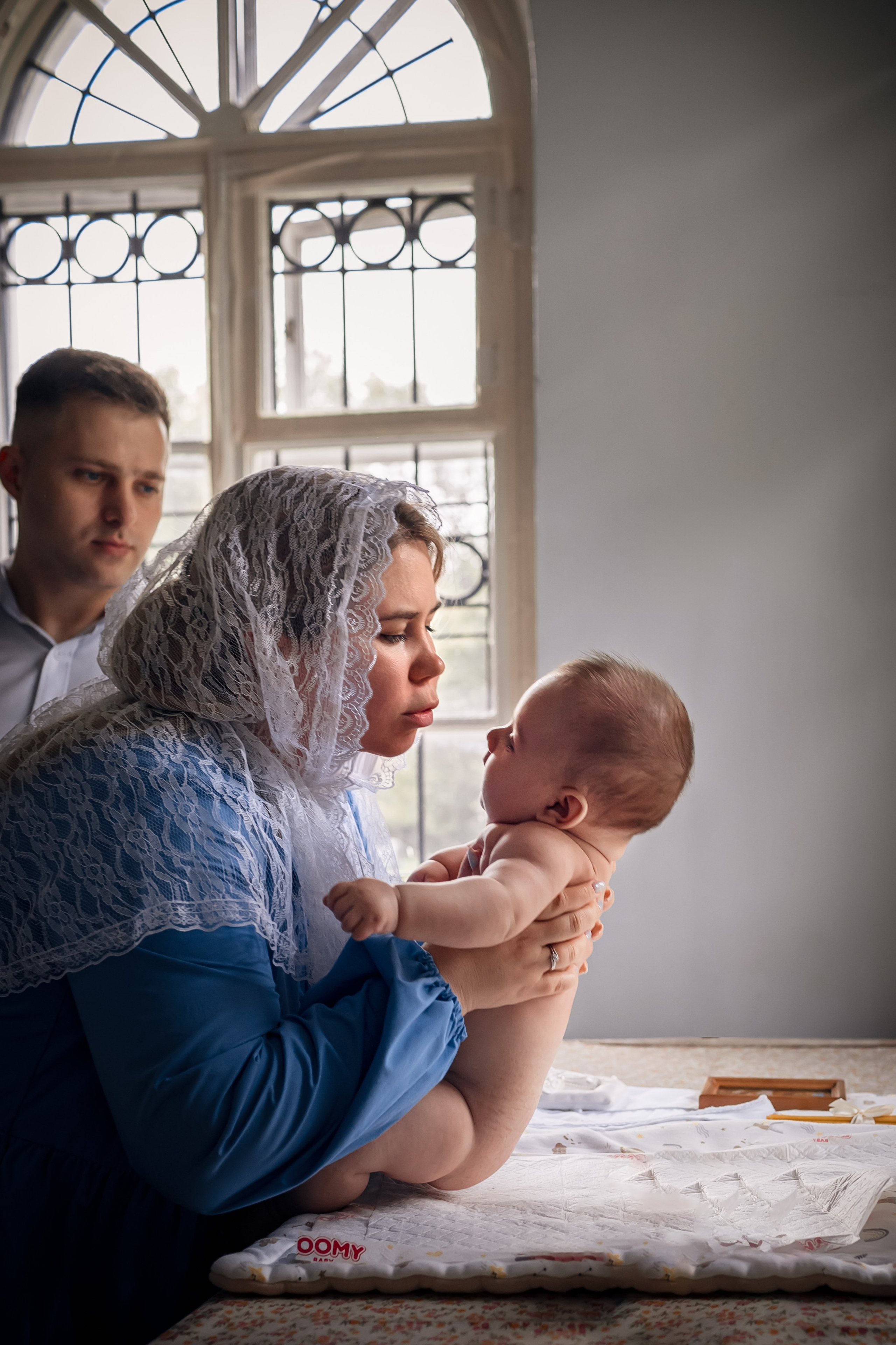Крещение в Храме Влахернской иконы Божией Матери в Кузьминках. Профессиональный фотограф в Москве и Мо Мария Шантарёва