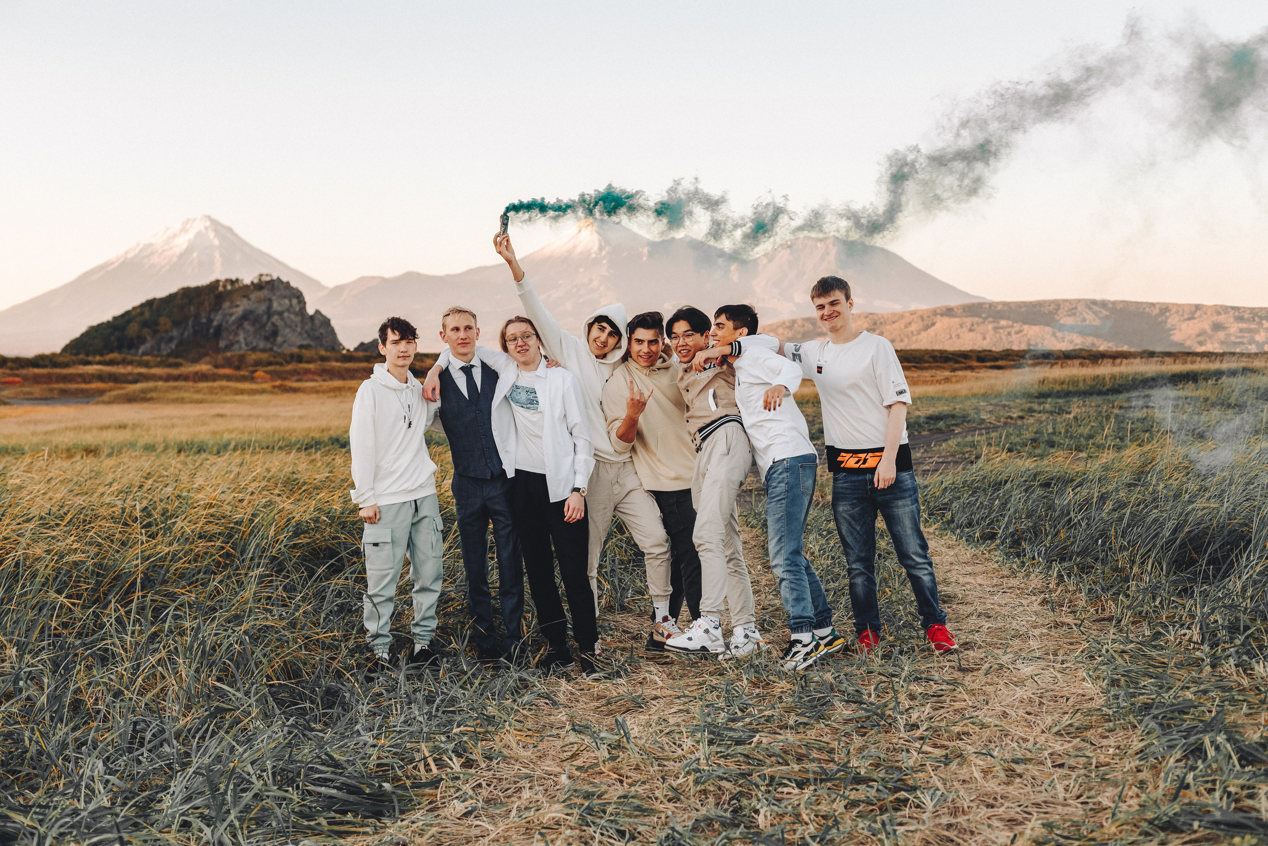 Школьная фотосессия на океане