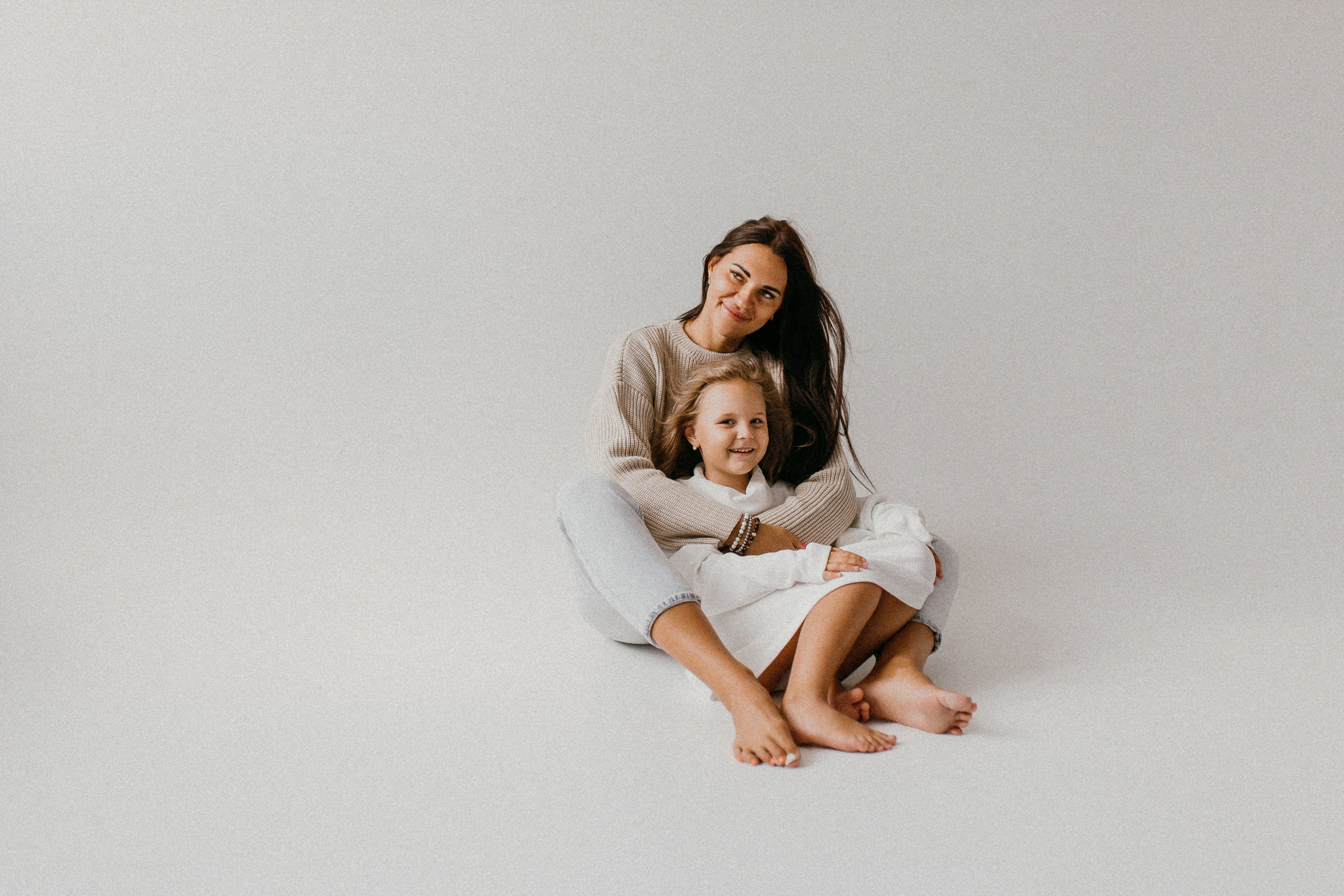 Есения и мама. Семейный фотограф Губкин/Старый Оскол