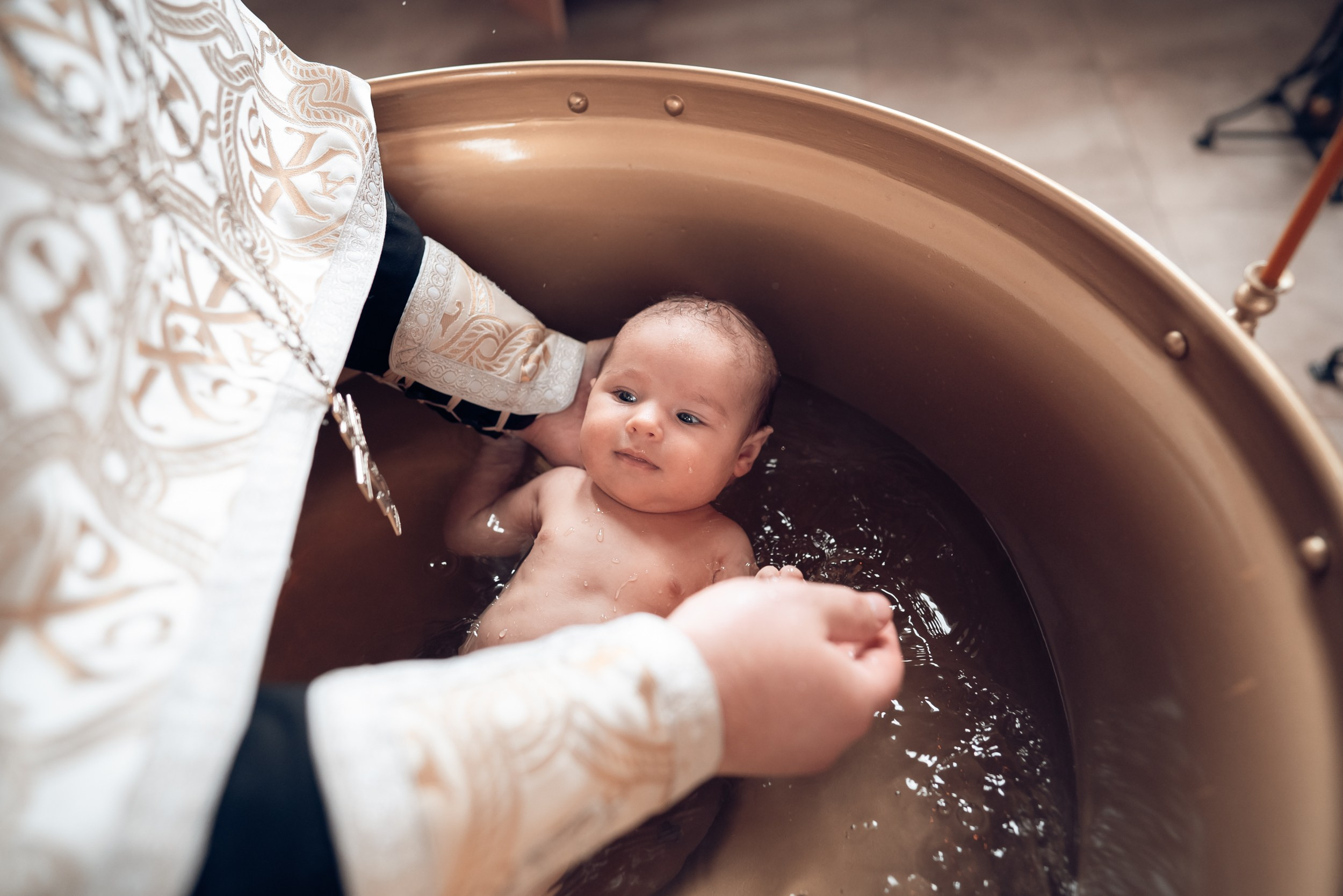 Крещение в храме св.Андрея Первозванного г. Севастополь. Церковный фотограф Севастополь