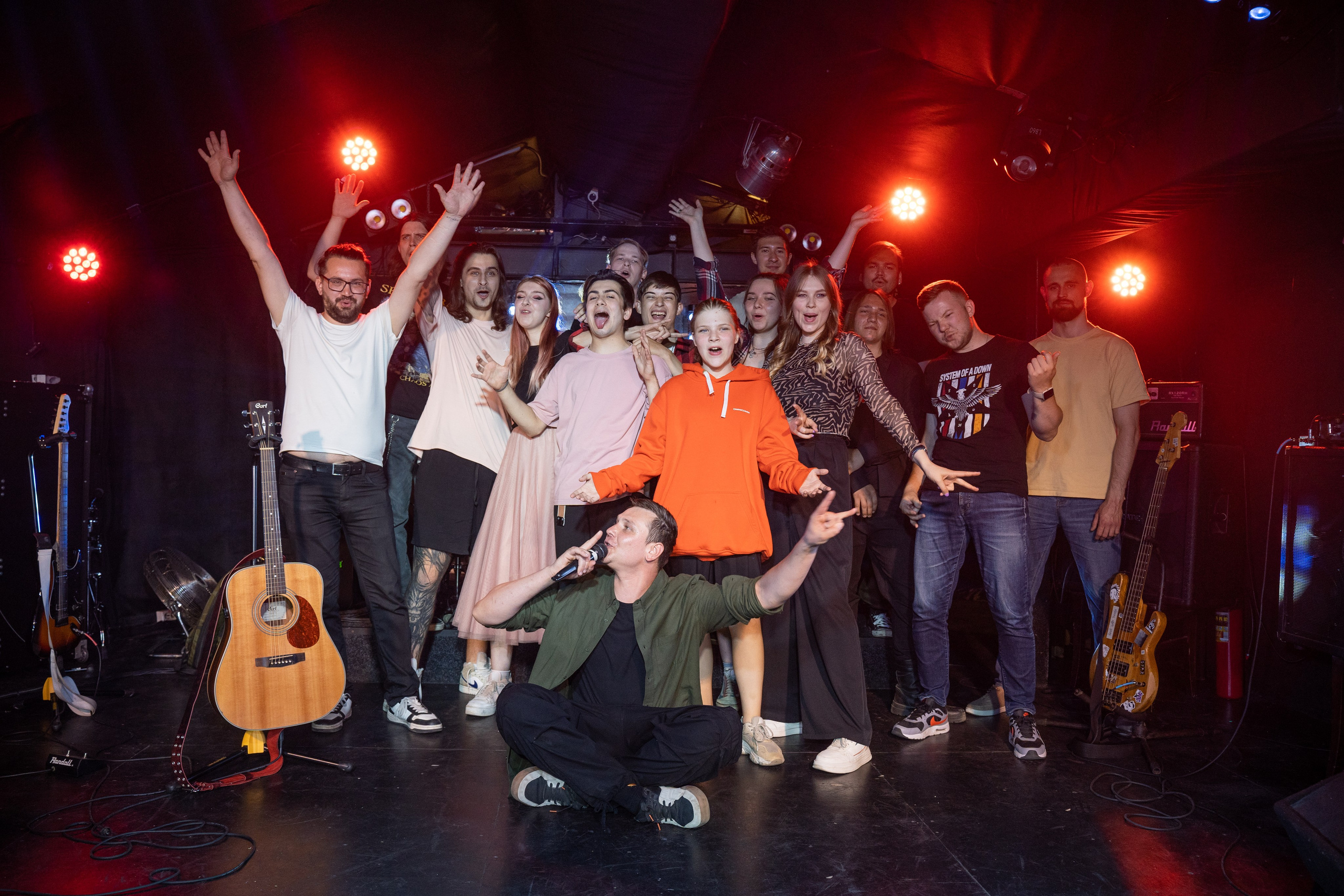 Отчетный концерт НЕшкола гитары|Action club. Концертный и репортажный фотограф в Санкт-Петербурге Слава Пахомов