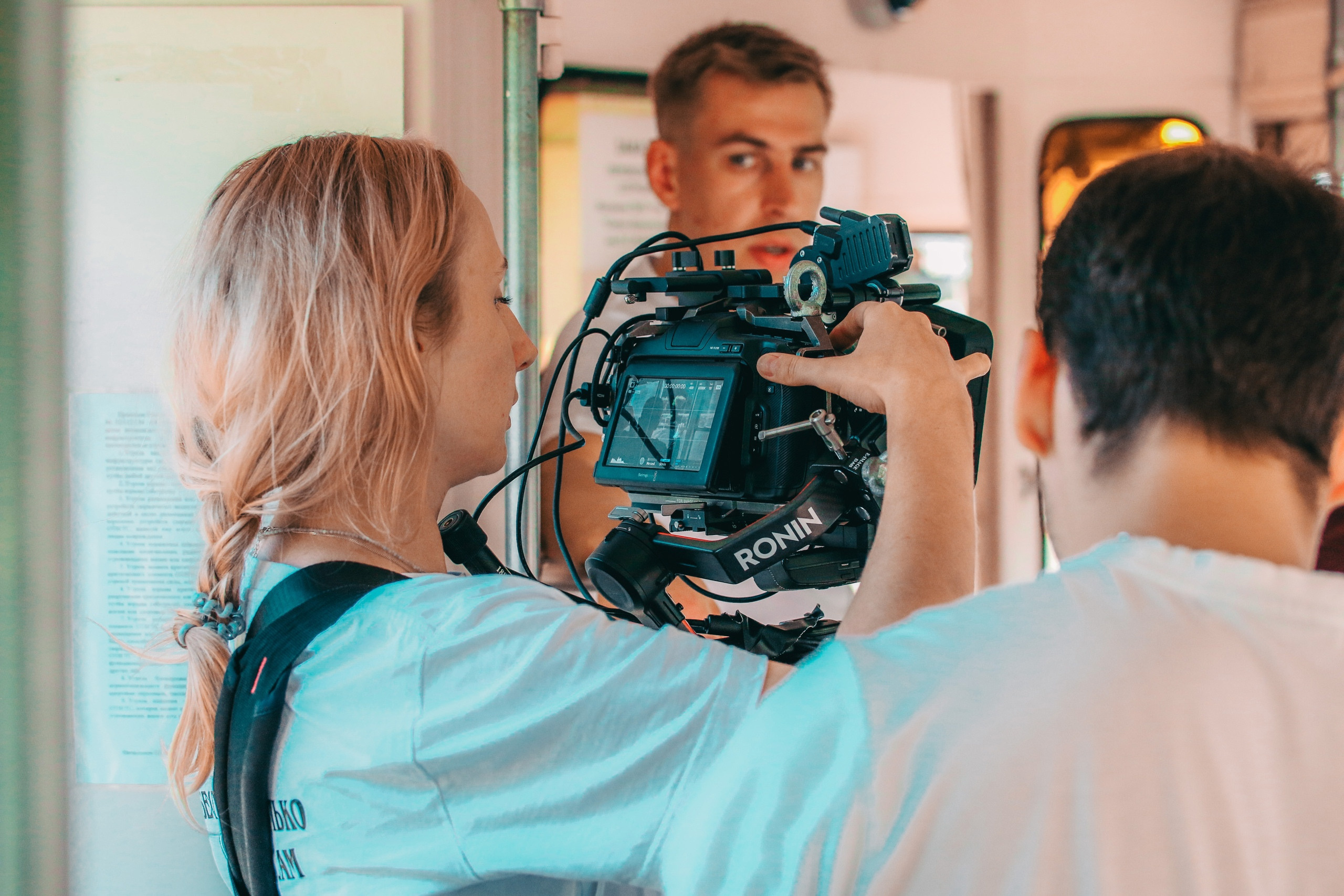 Фото со съемок. Кинокомпания SL Pictures, г. Абакан