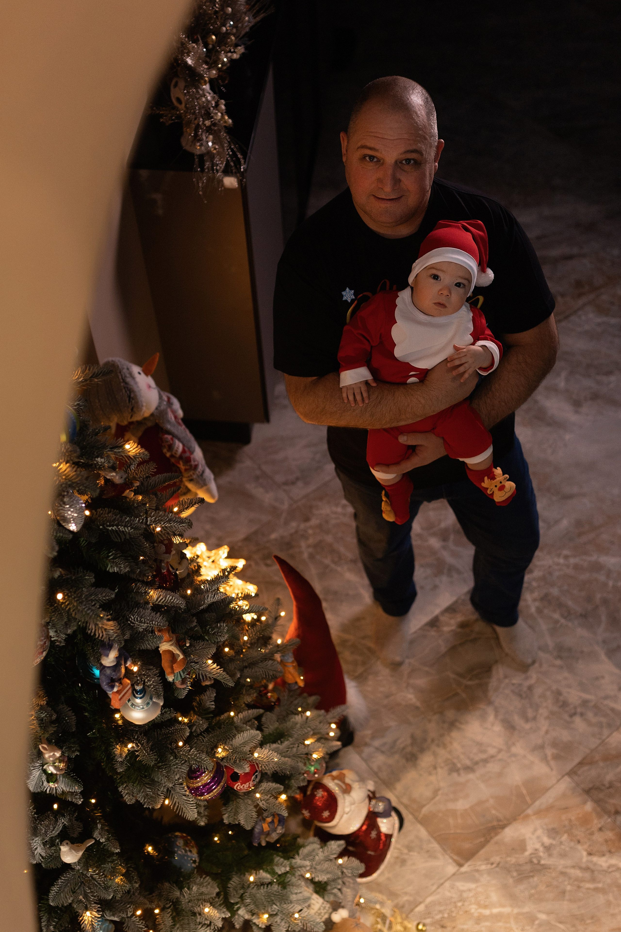 Первый Новый год Демьяна. Семейный фотограф в Москве и Балашихе Гайдарова Лена