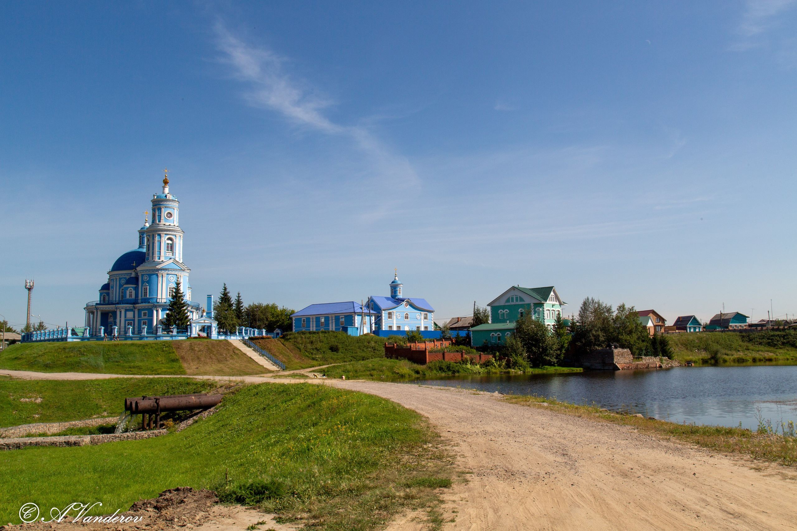 Храм Казанской иконы Божией Матери Тельма. Фотограф Омск | Александр Вандеров