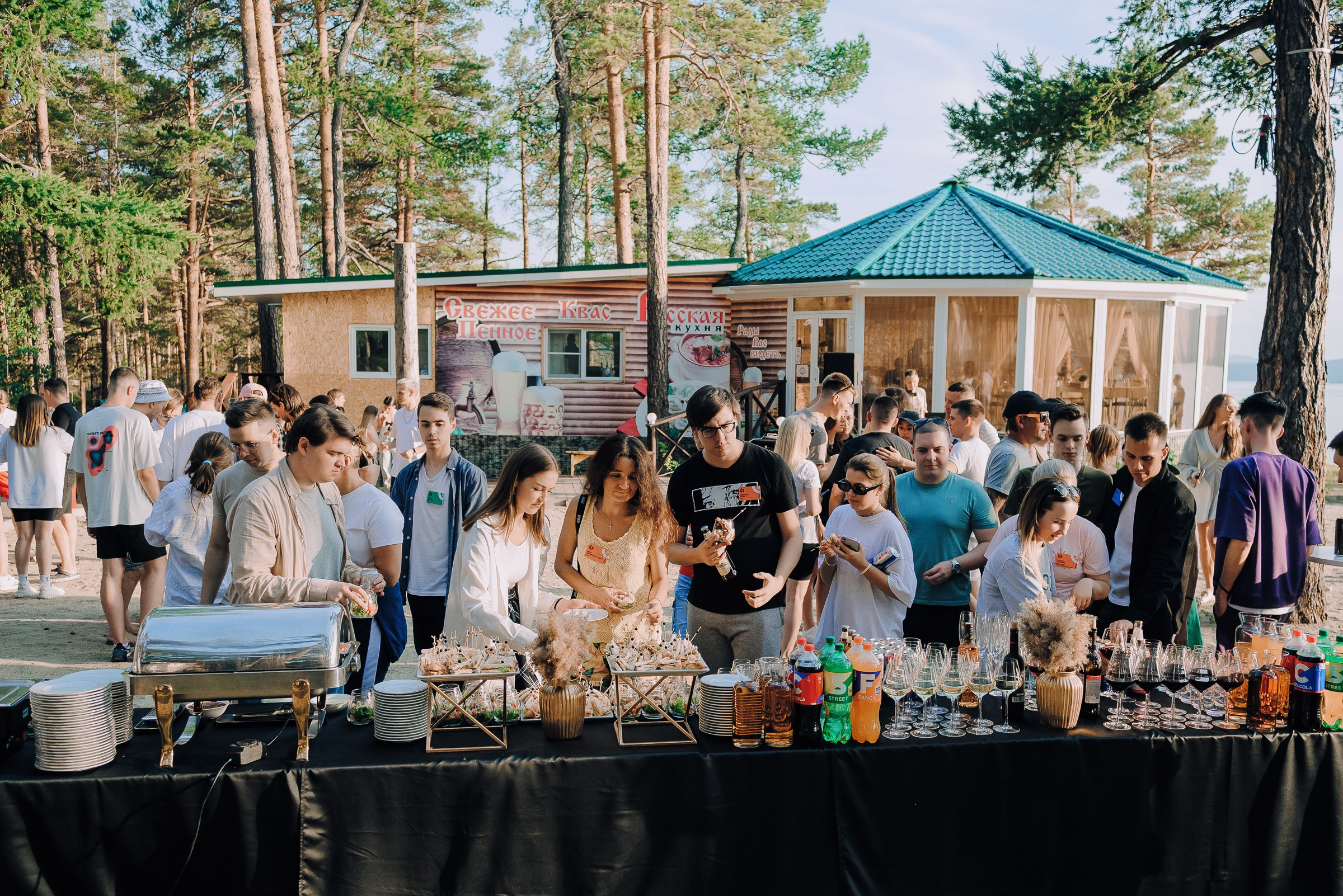 2-х ДНЕВНЫЙ КОРПОРАТИВ В СТИЛЕ ЛАГЕРНОЙ СМЕНЫ НА ТУРГОЯКЕ. Репортажный фотограф Зуев Роман г. Челябинск