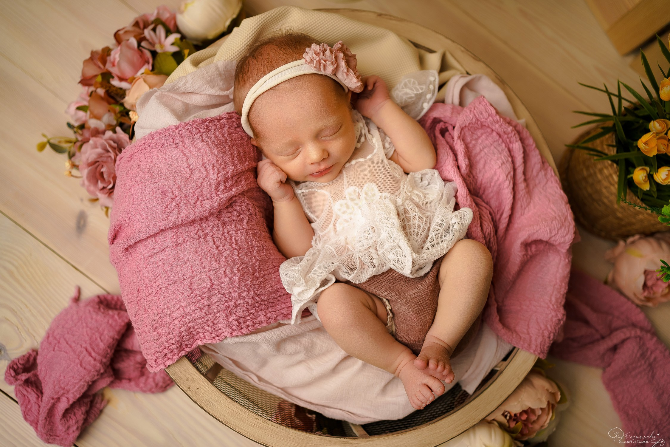 Фотосессия Newborn. Фотограф новорожденных в г. Павлово Беспалова Екатерина