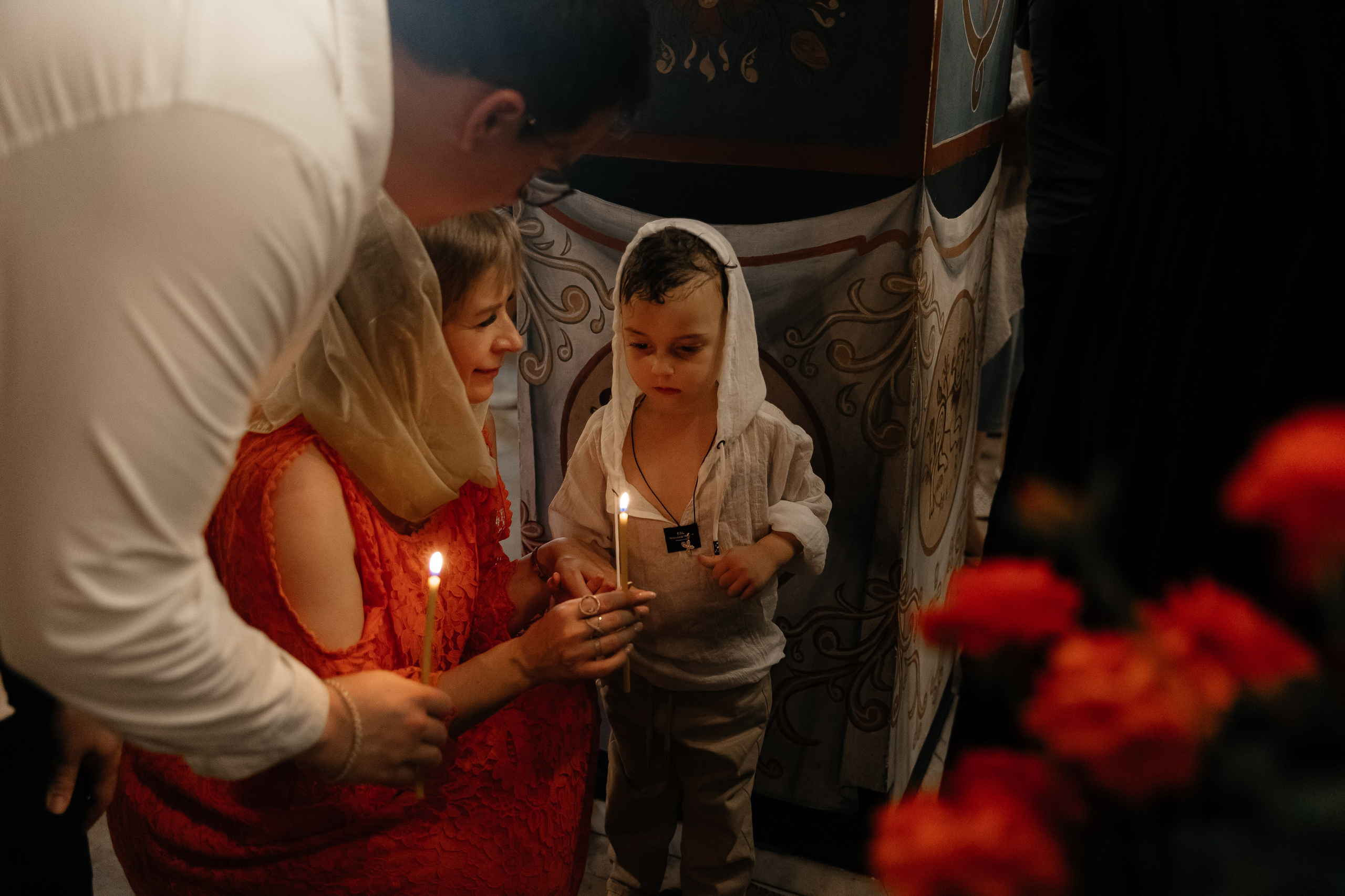 Крещение. Станица Кавказская. Свято-Никольский Храм. Свадебный фотограф Кропоткин Краснодар