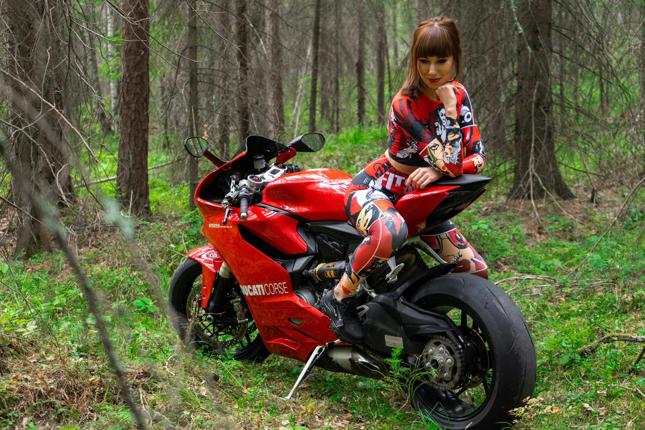 Фотосессия с мотоциклом. Фотограф Екатеринбург Кокшарова Александра