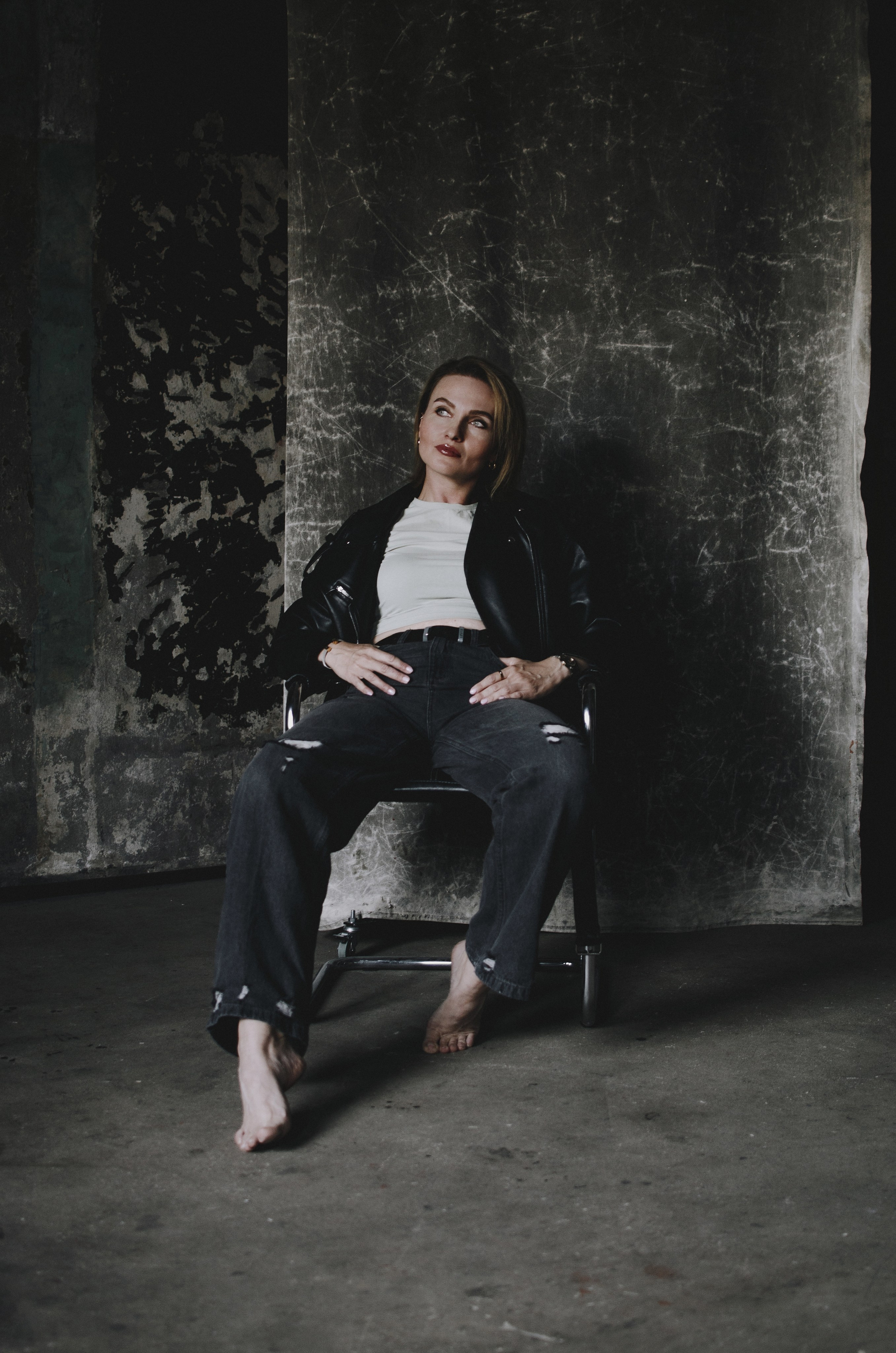 Фотосъемка для Ю. в образе «рок». Портретный и репортажный фотограф в Санкт-Петербурге Варвара Жукова