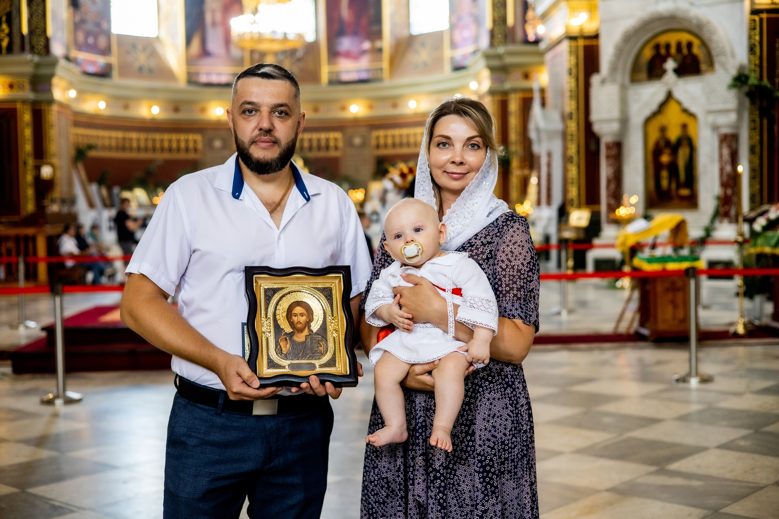 Крещение Назара. Фотограф Надежда Лукьянова