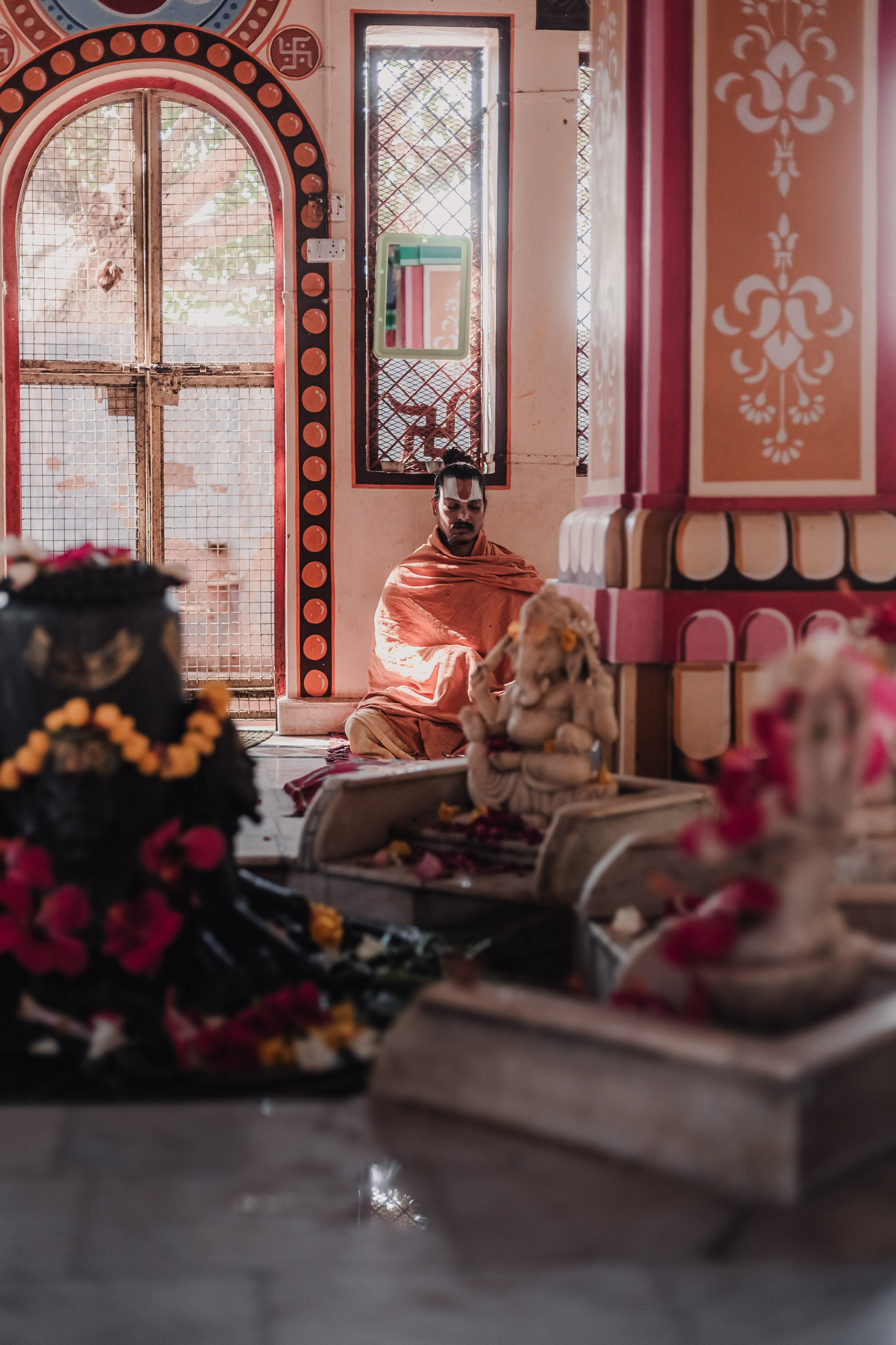 Devraha Baba Ji Ashram in Vrindavan. Мариам Багдасарян