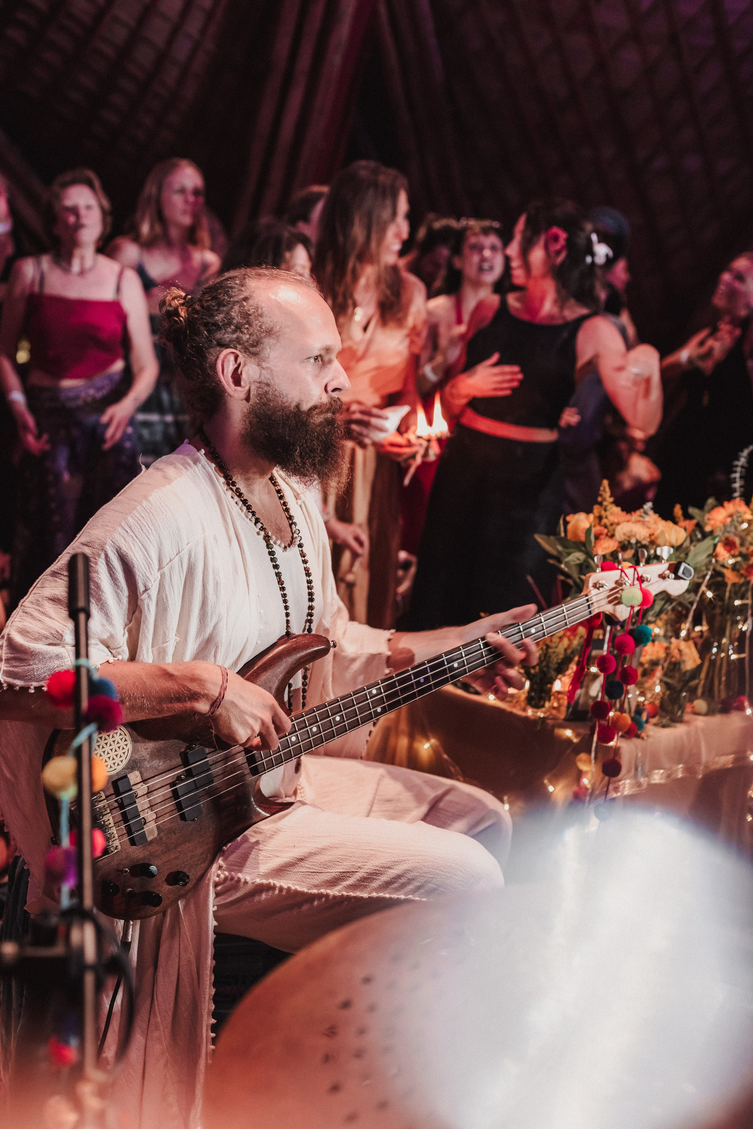 Hanuman Project kirtan at Alchemy march. Mariam Bagdasaryan