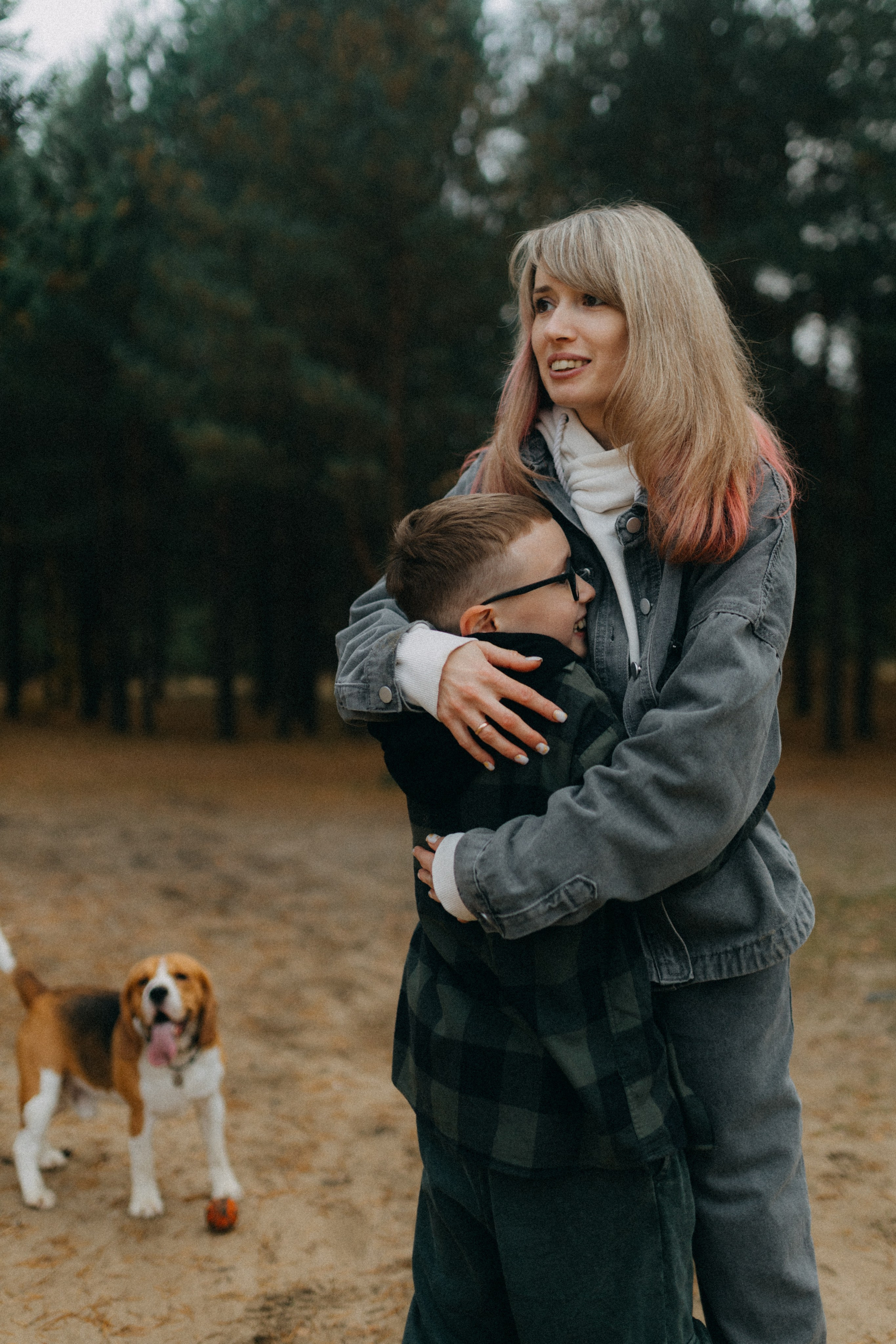 Ксюша & Федя. Прогулка с Лайдом. Фотограф НОГИНСК, Москва, Анастасия Белая