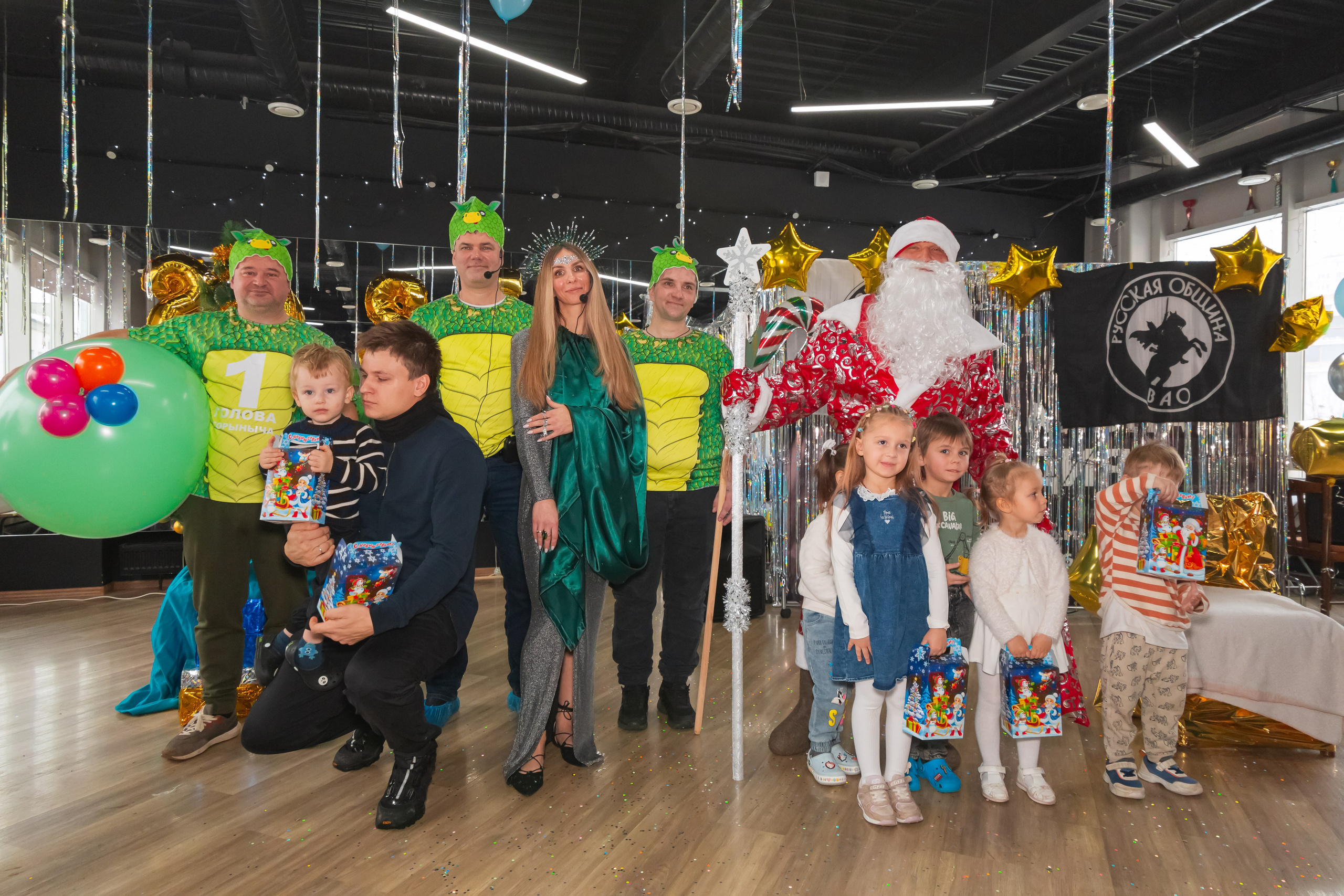 Новогодний праздник Русская Община ВАО. Фотограф Илья Варакин