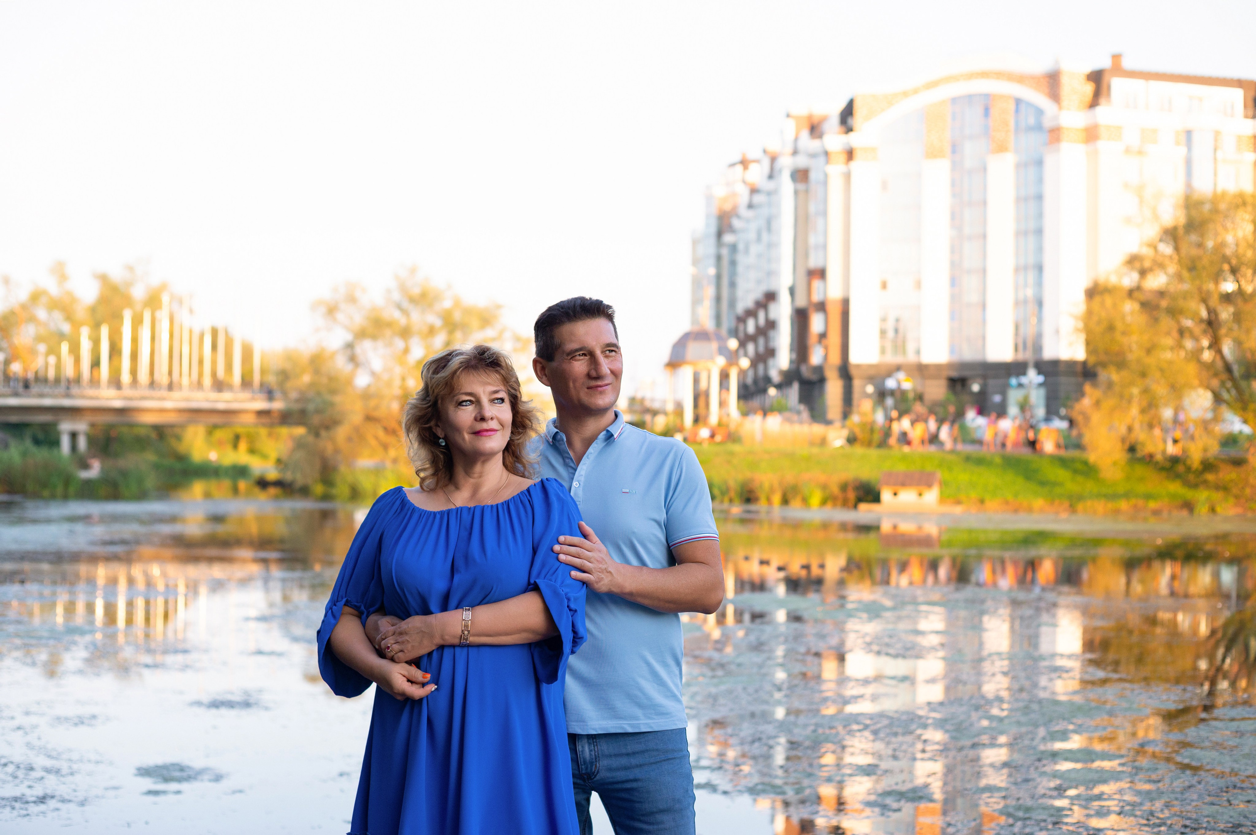 Ирина и Александр в парке. Семейный и свадебный фотограф Галина Абакумова, фотосессии в Белгороде