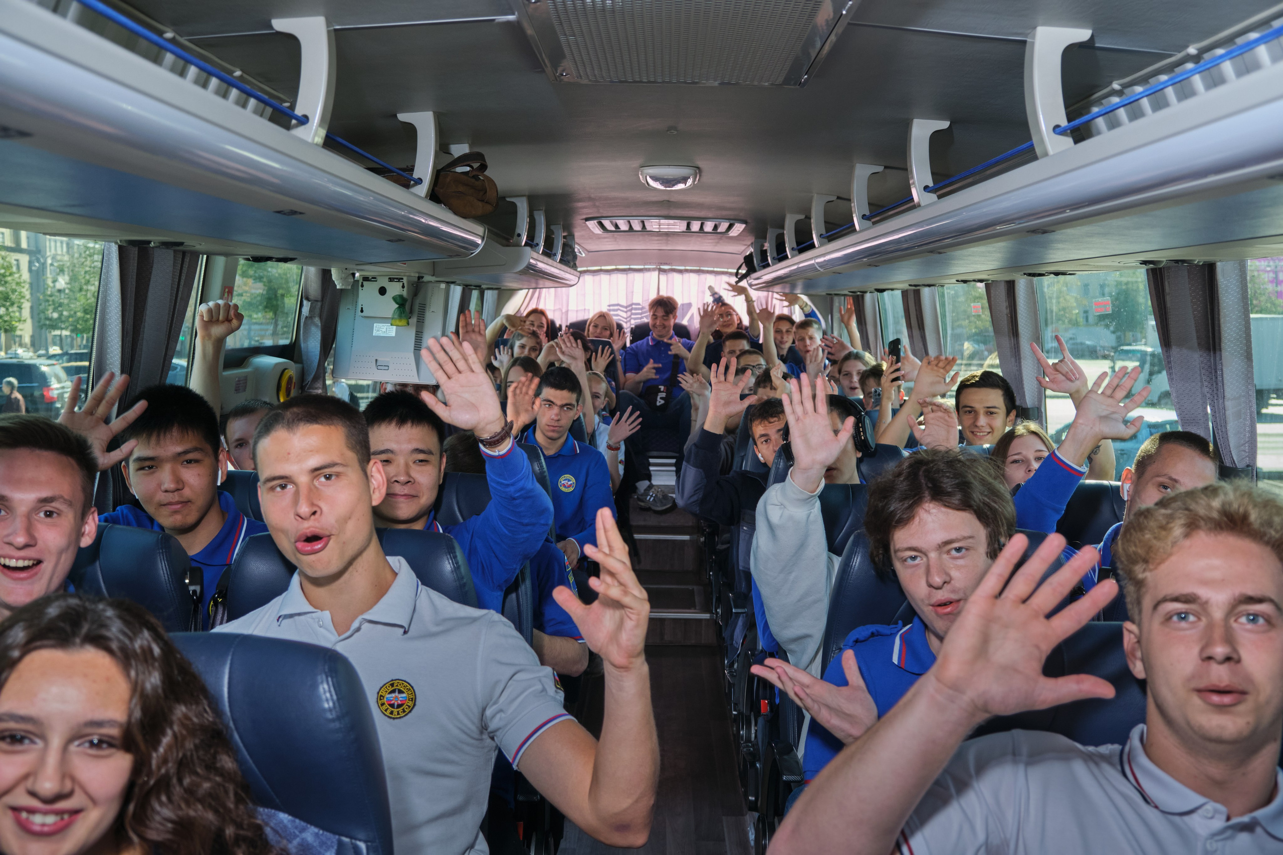 Репортаж. Студенты МЧС в проекте «Город Героев». Репортажная фото и видеосъемка в Москве под ключ