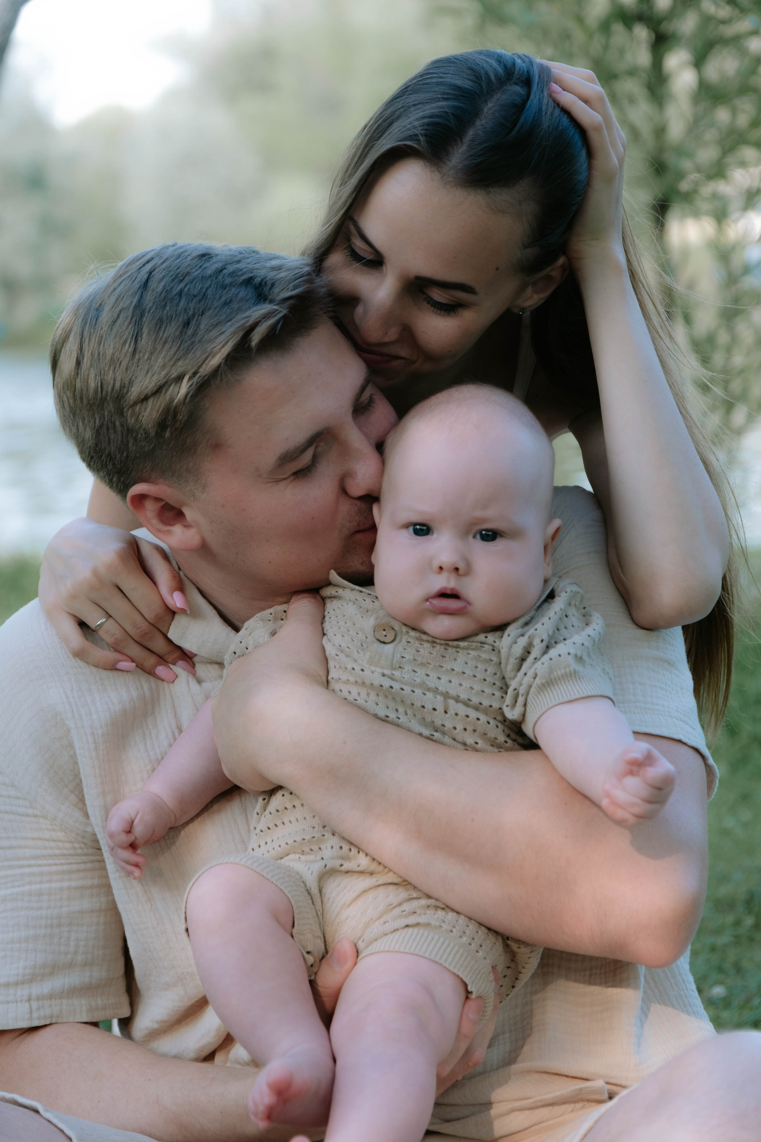 Анастасия и Василий и их сын Александр