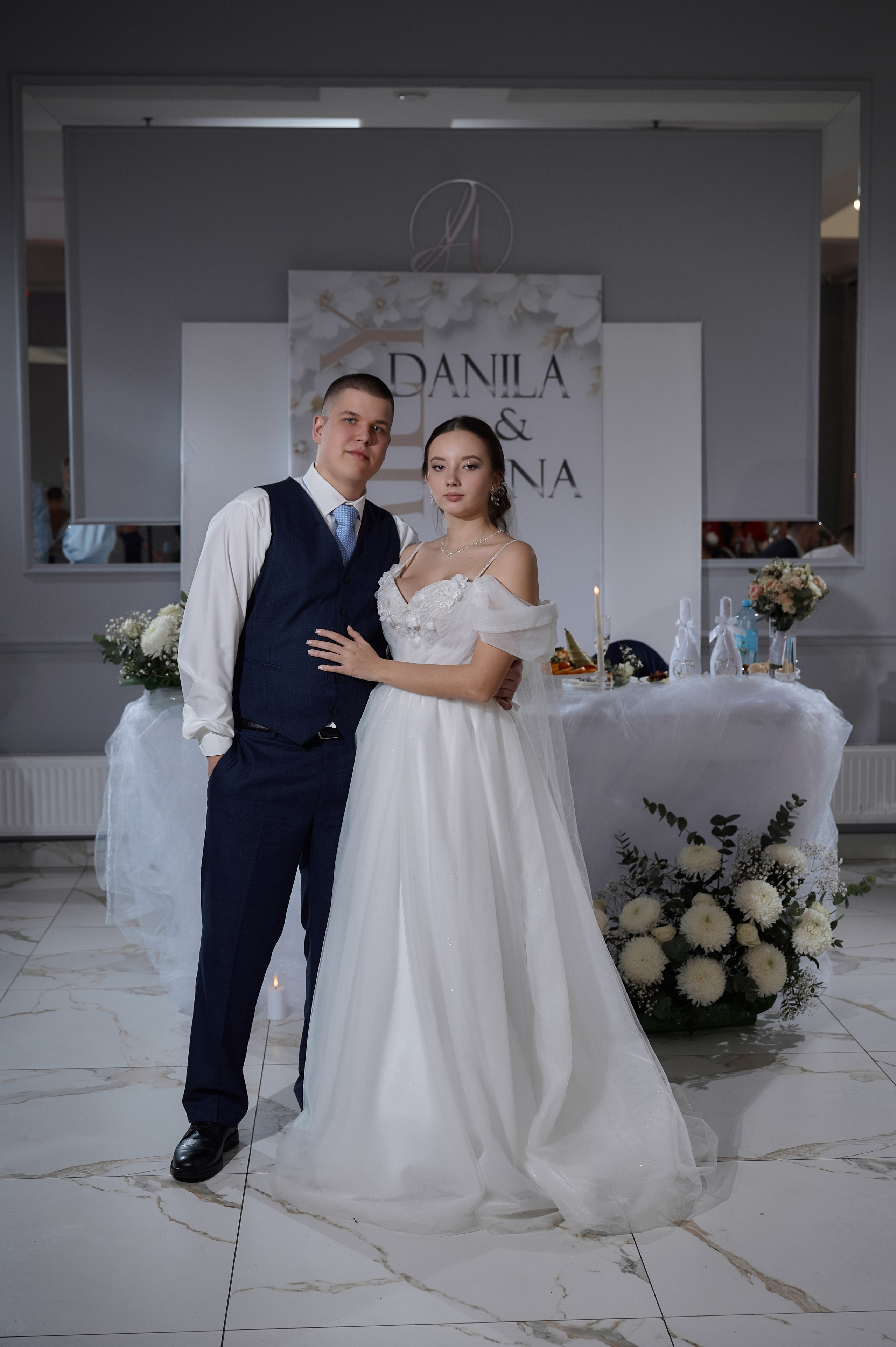 Свадебная фотосессия в СК Рояль Тула. Свадебный фотограф в Туле Никита Беляев