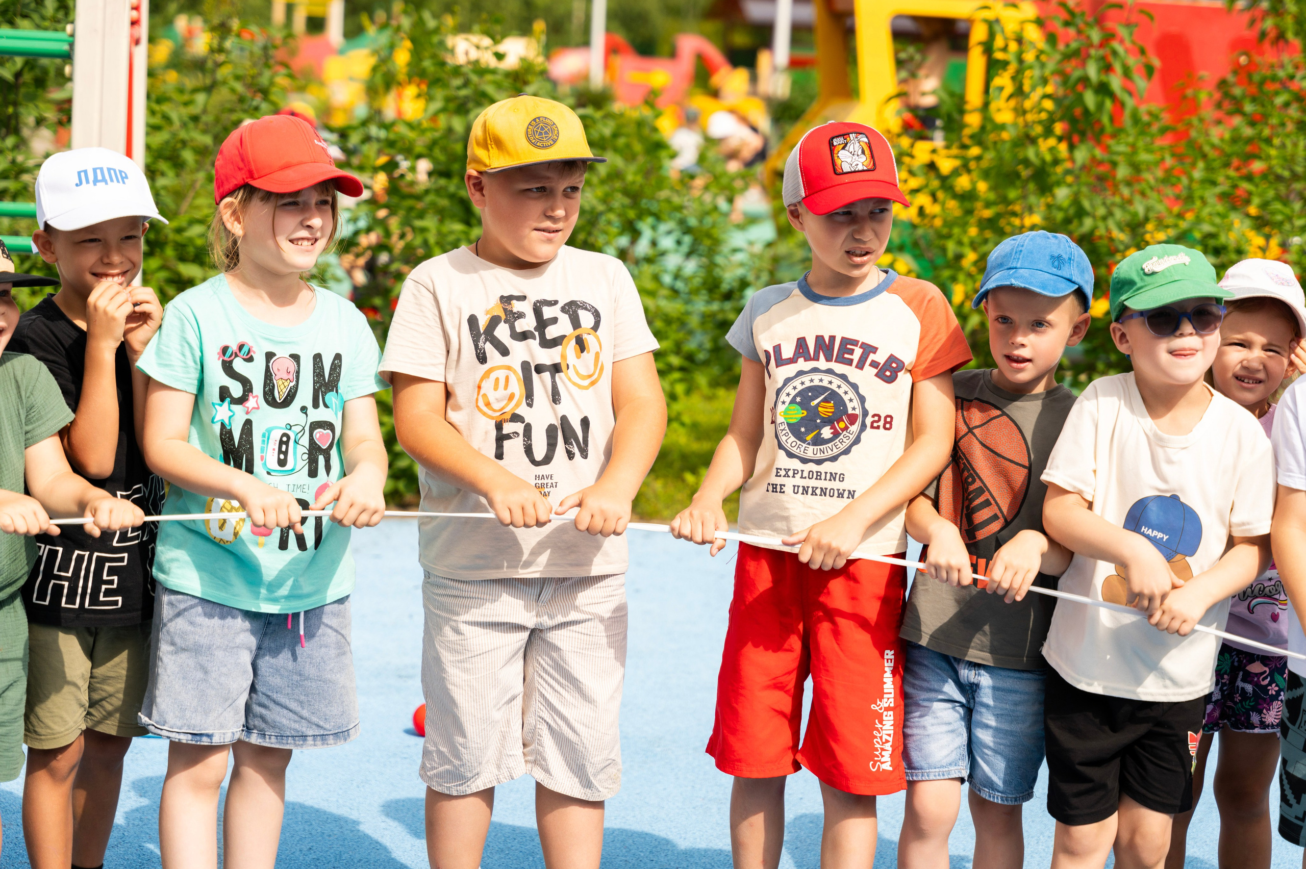 Игры на свежем воздухе. Фотограф Юлия Попова