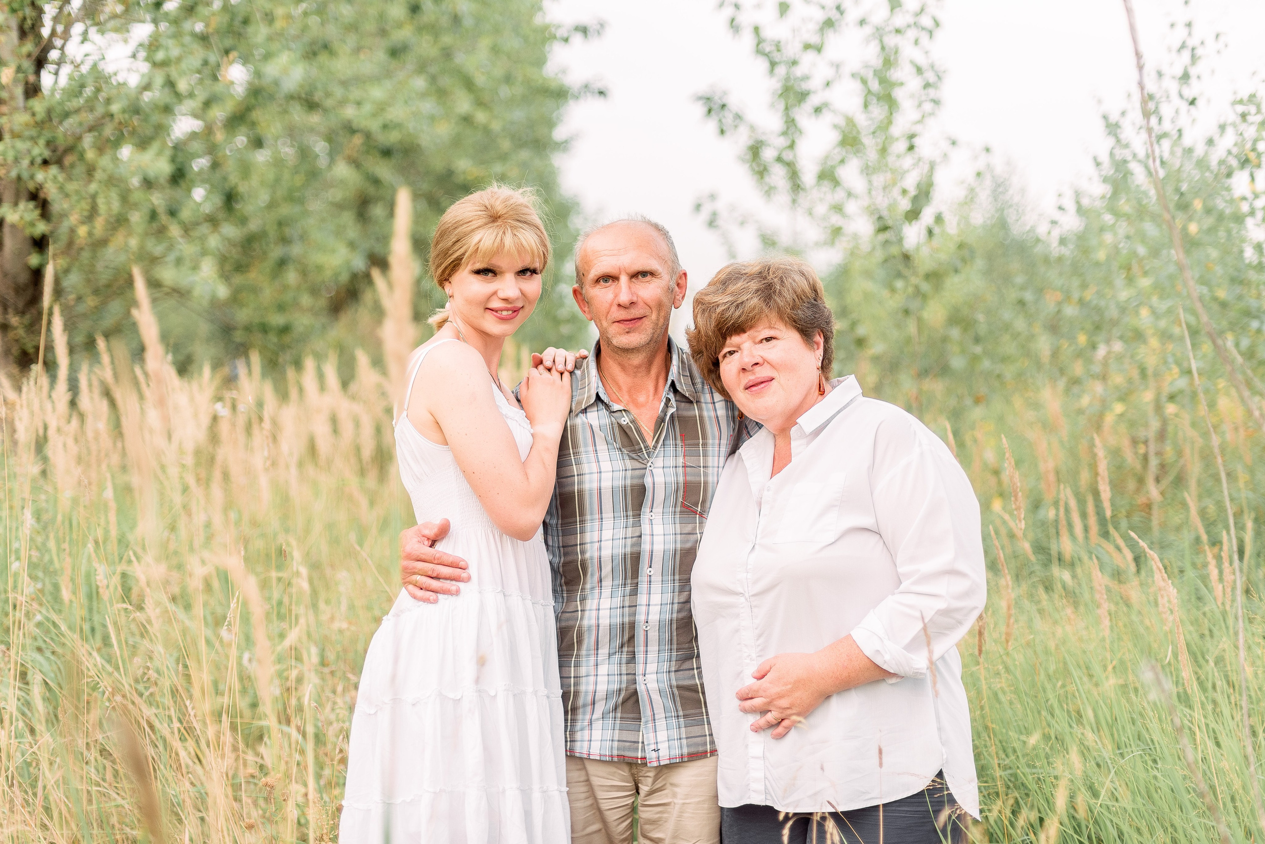 В поле. Фотограф Юлия Попова