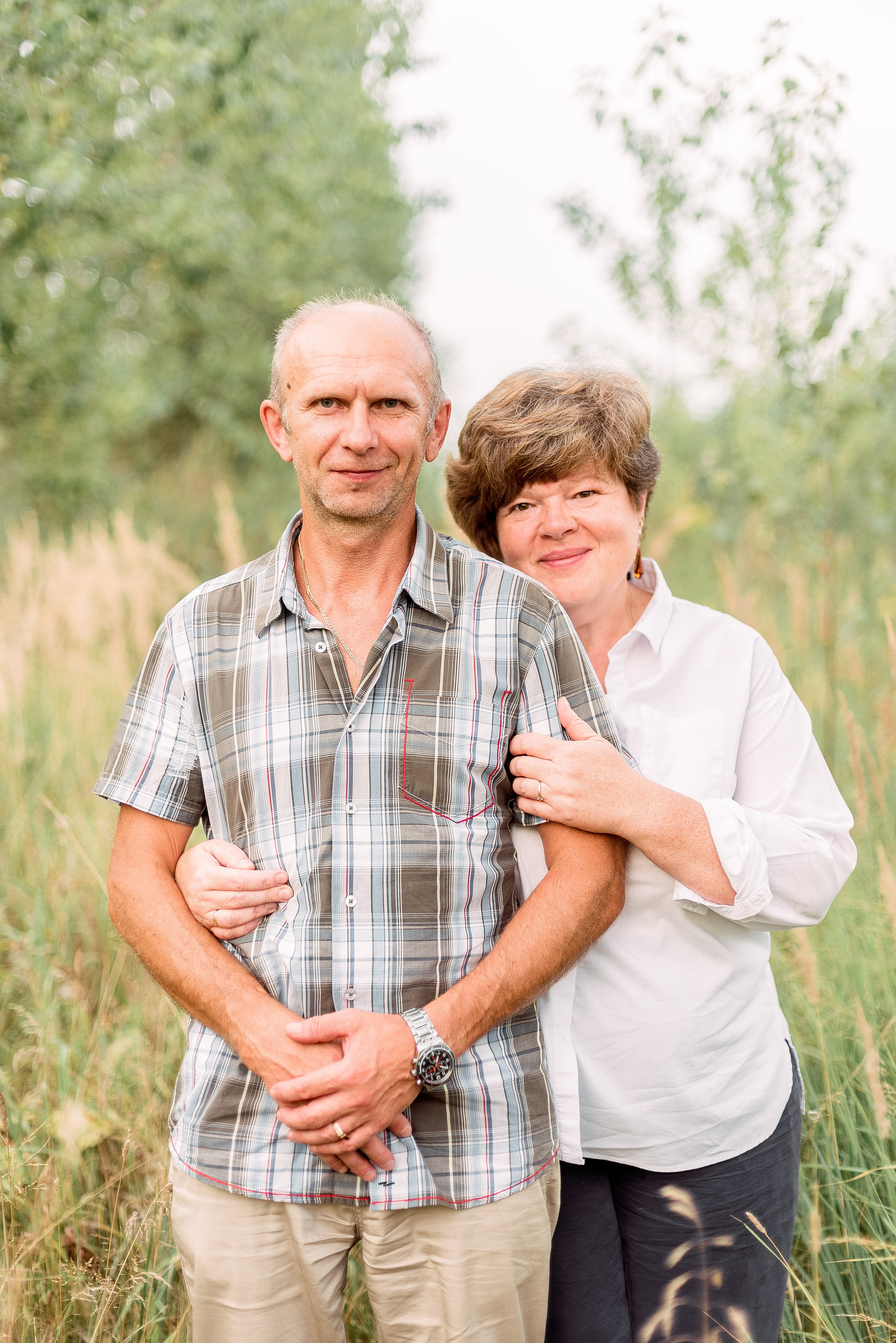 В поле. Фотограф Юлия Попова