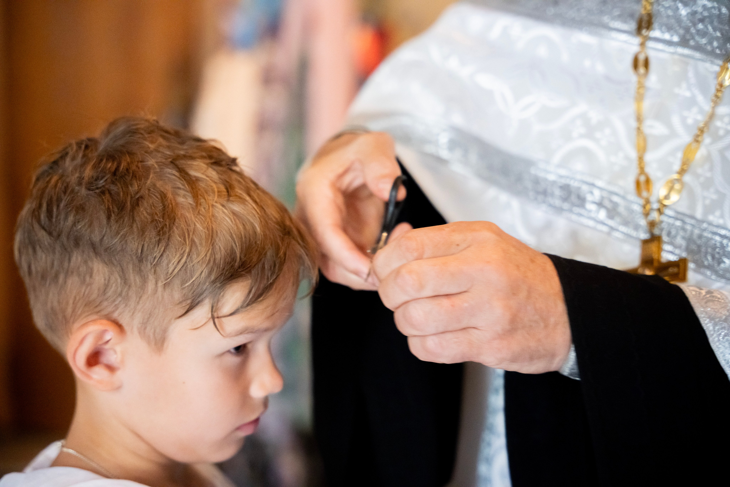 Крещение Даниила. Фотограф Юлия Попова