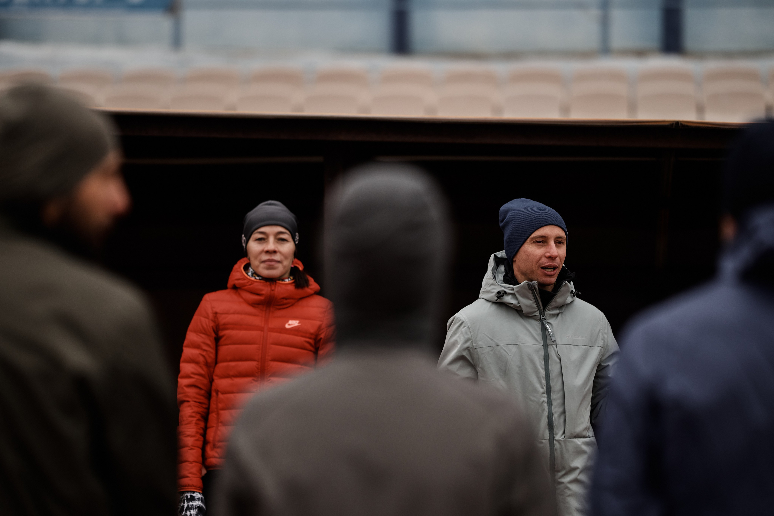 Тренировка Kavkaz Run. Руслан Хорошилов, Ирина Дмитриева. Репортажный фотограф в Краснодаре, Иван Ванюшенков